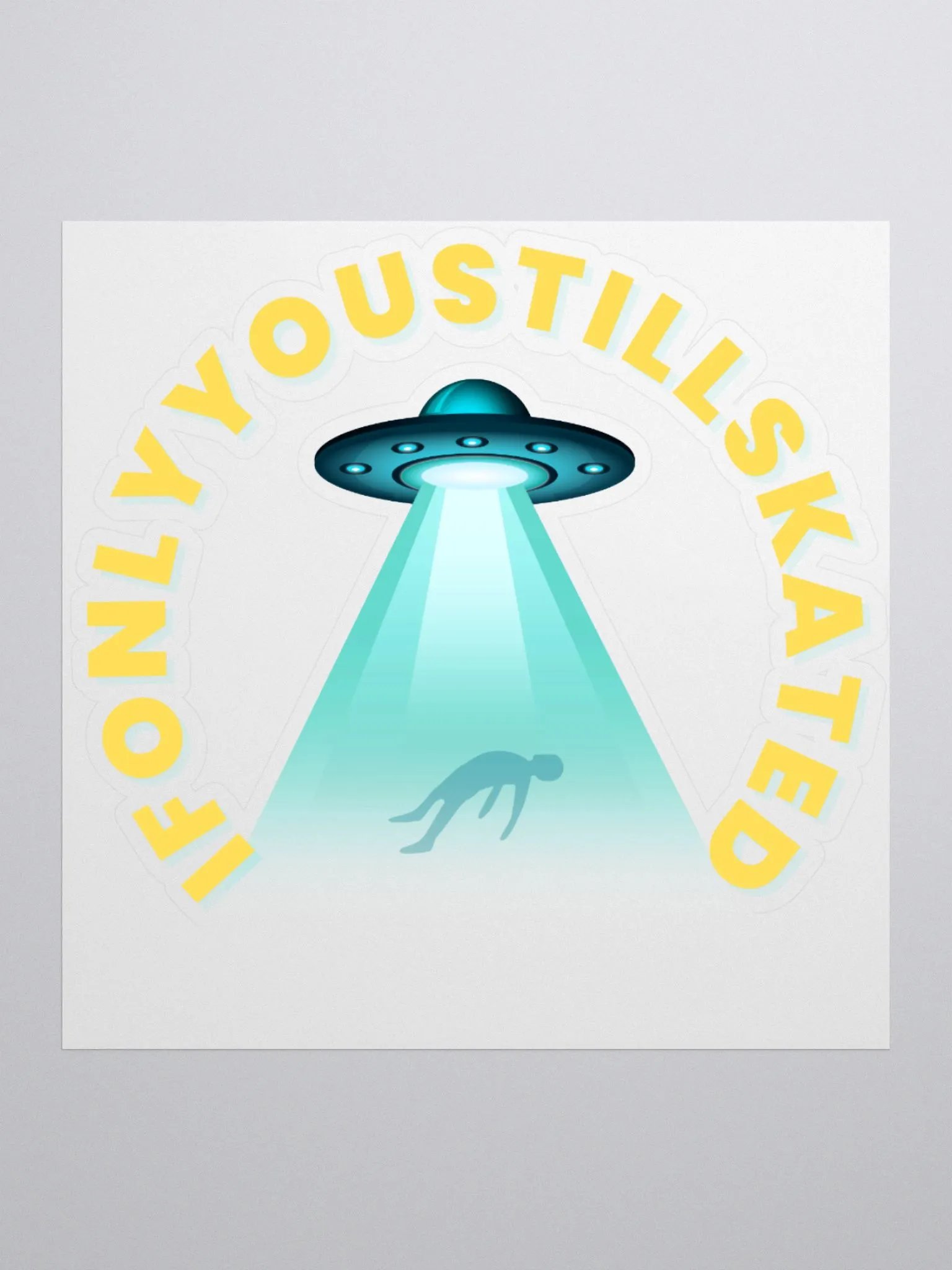 Beam me up Sticker product image (1)