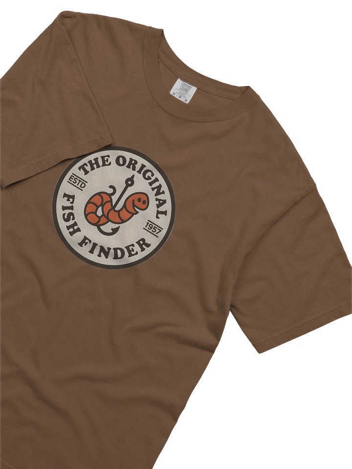TOFF Worm T-Shirt / The Original Fish Finder Worm T-Shirt Full Colour Heavyweight product image (2)