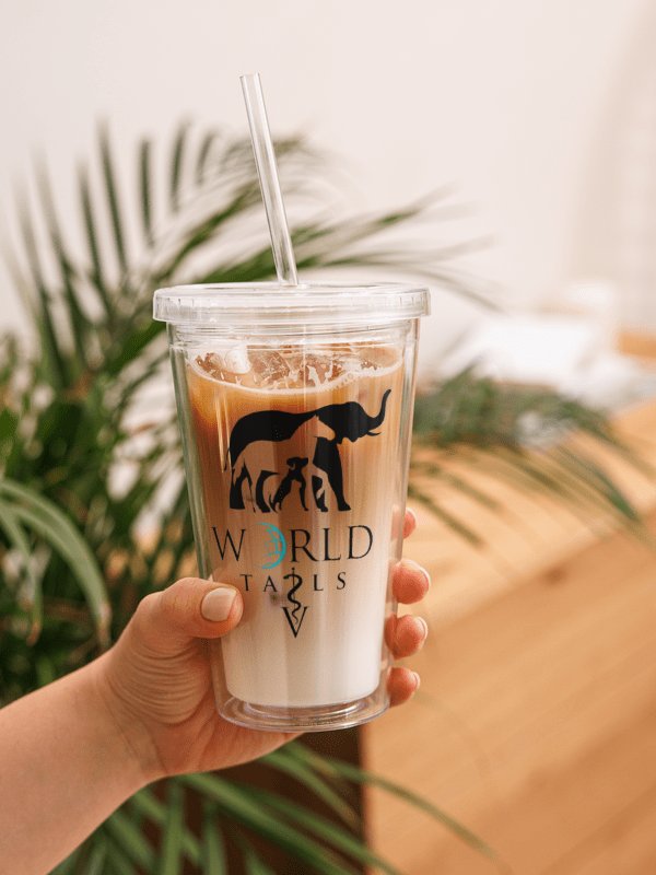 Logo Clear Tumbler product image (1)