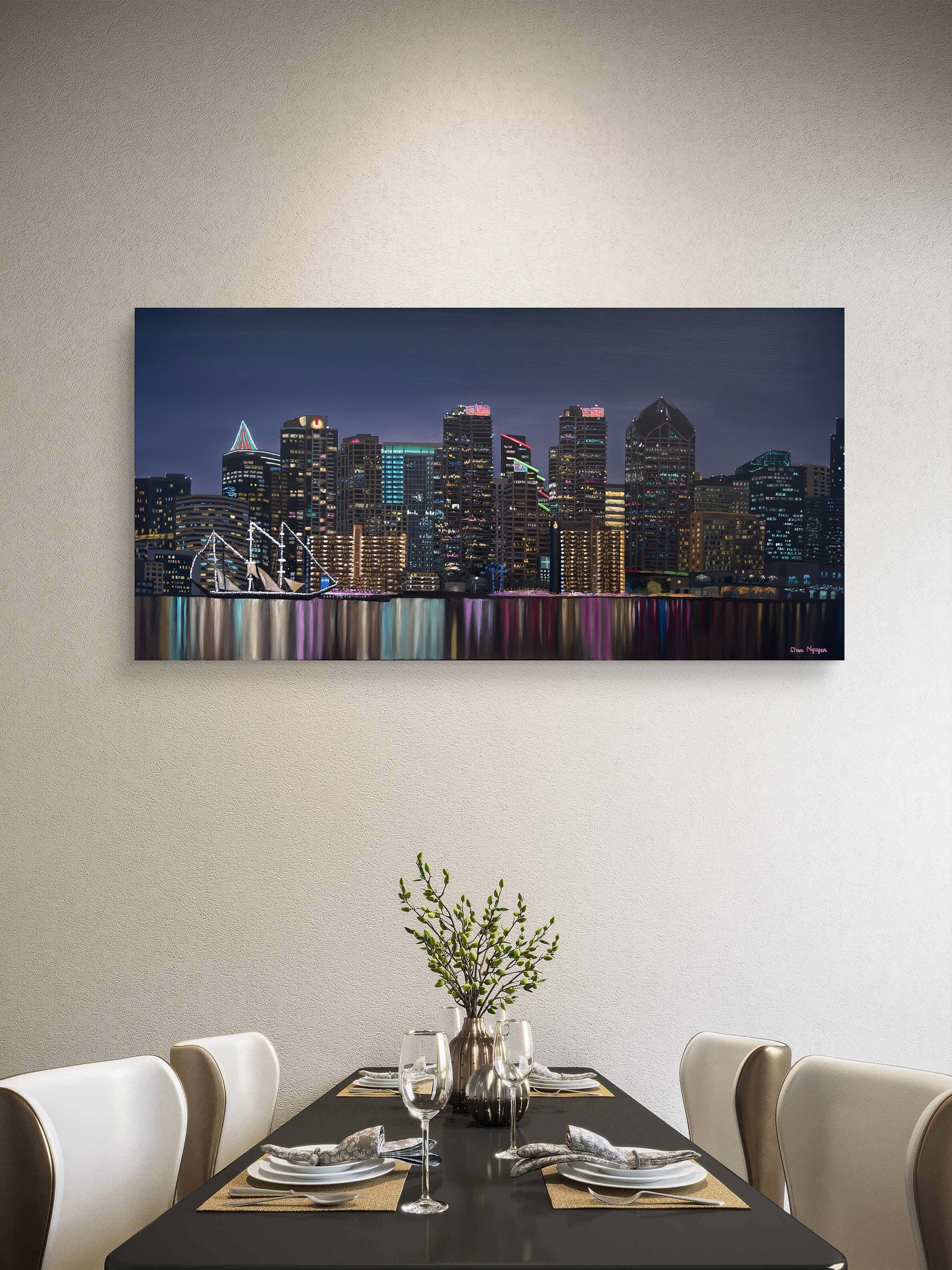 Goodnight San Diego - Canvas Print product image (12)