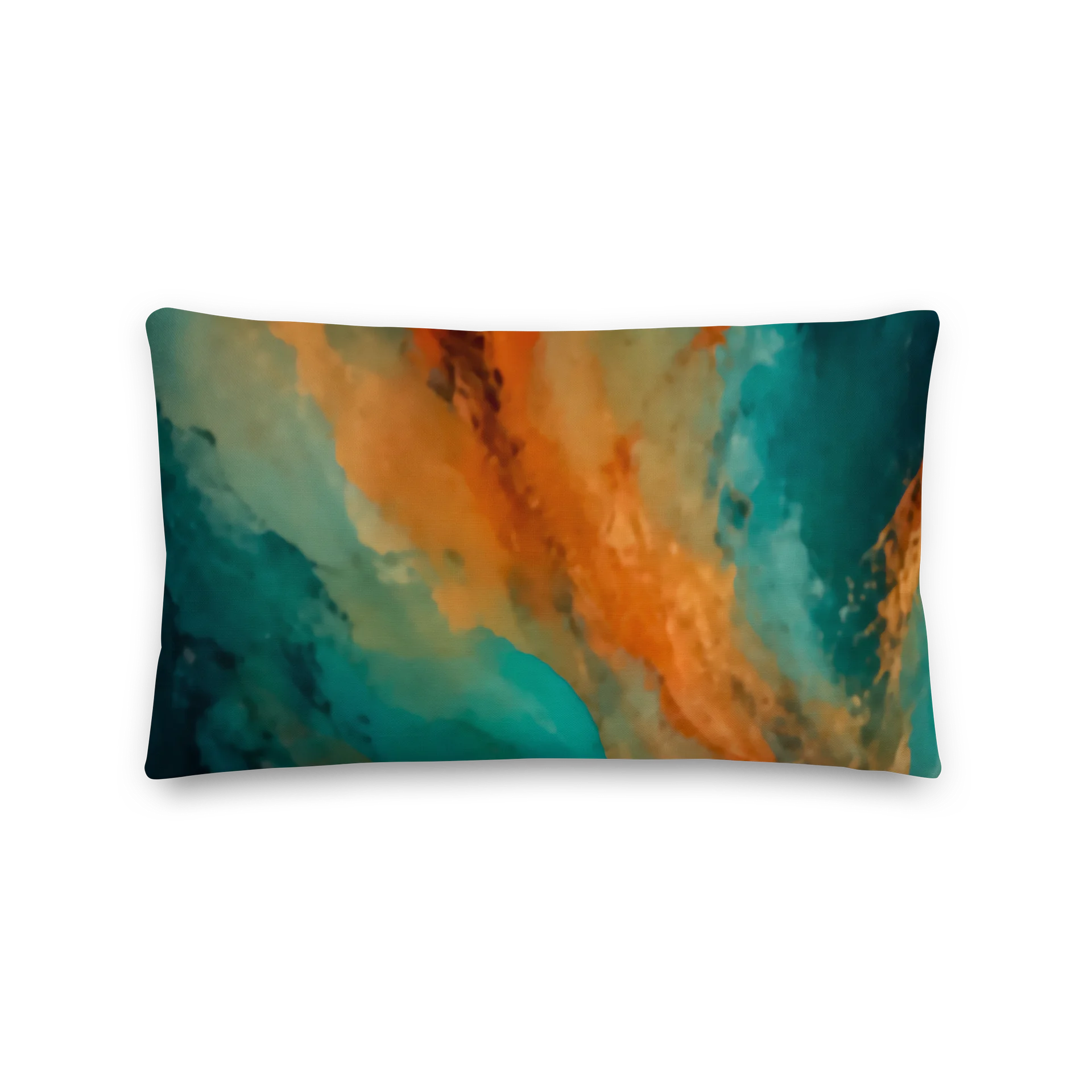 Turquoise and Orange Magic - The Pillow product image (5)