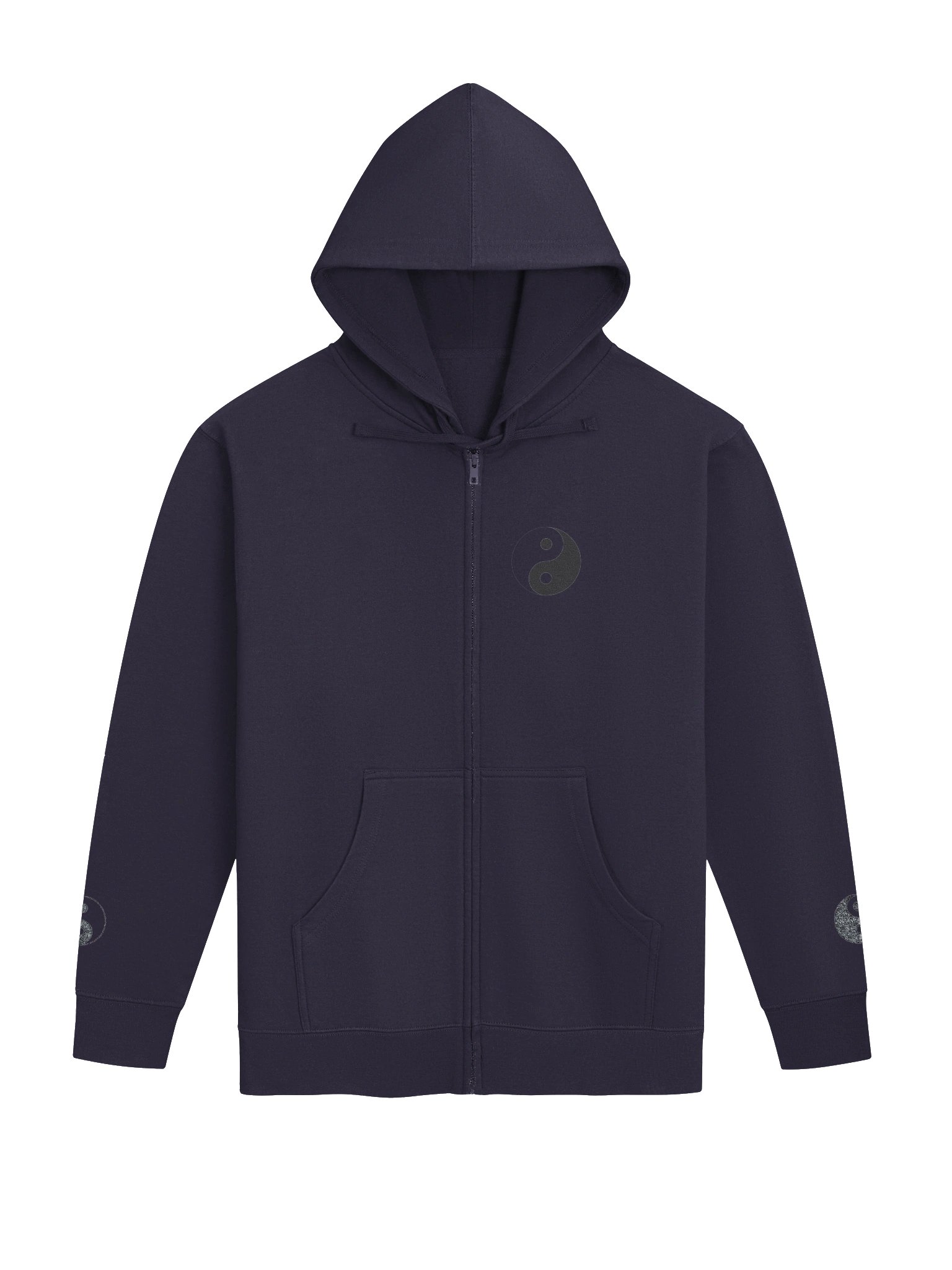 Yin-Yang Harmony Zip-Up Hoodie product image (2)