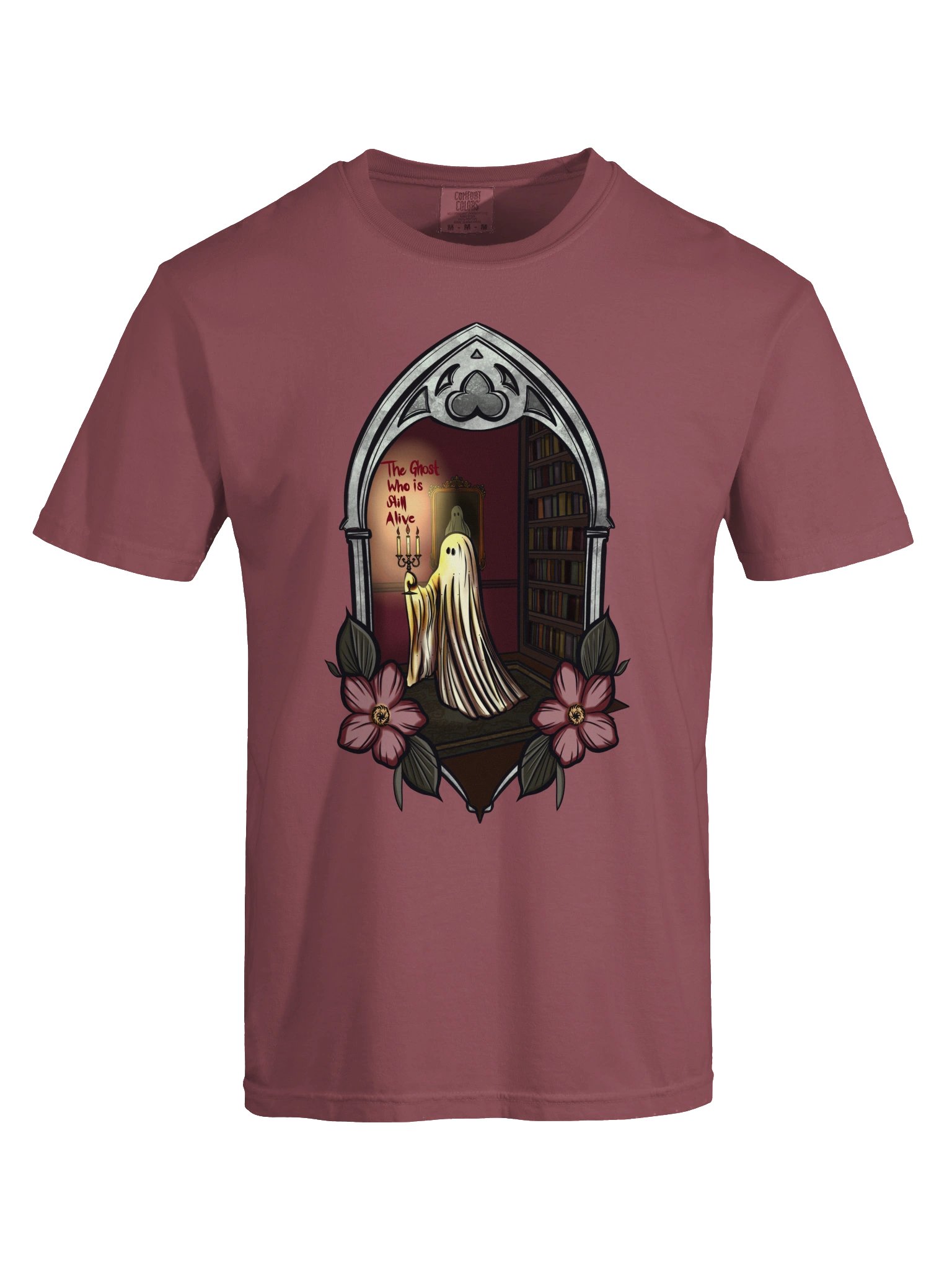 "Ghost Who Is Still Alive" Spooky Comfort Colors T-Shirt product image (5)