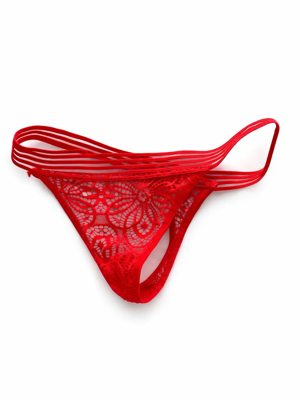 Red lace panties product image (1)
