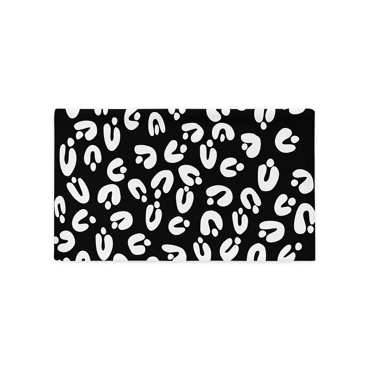 Pillow case black and white product image (1)