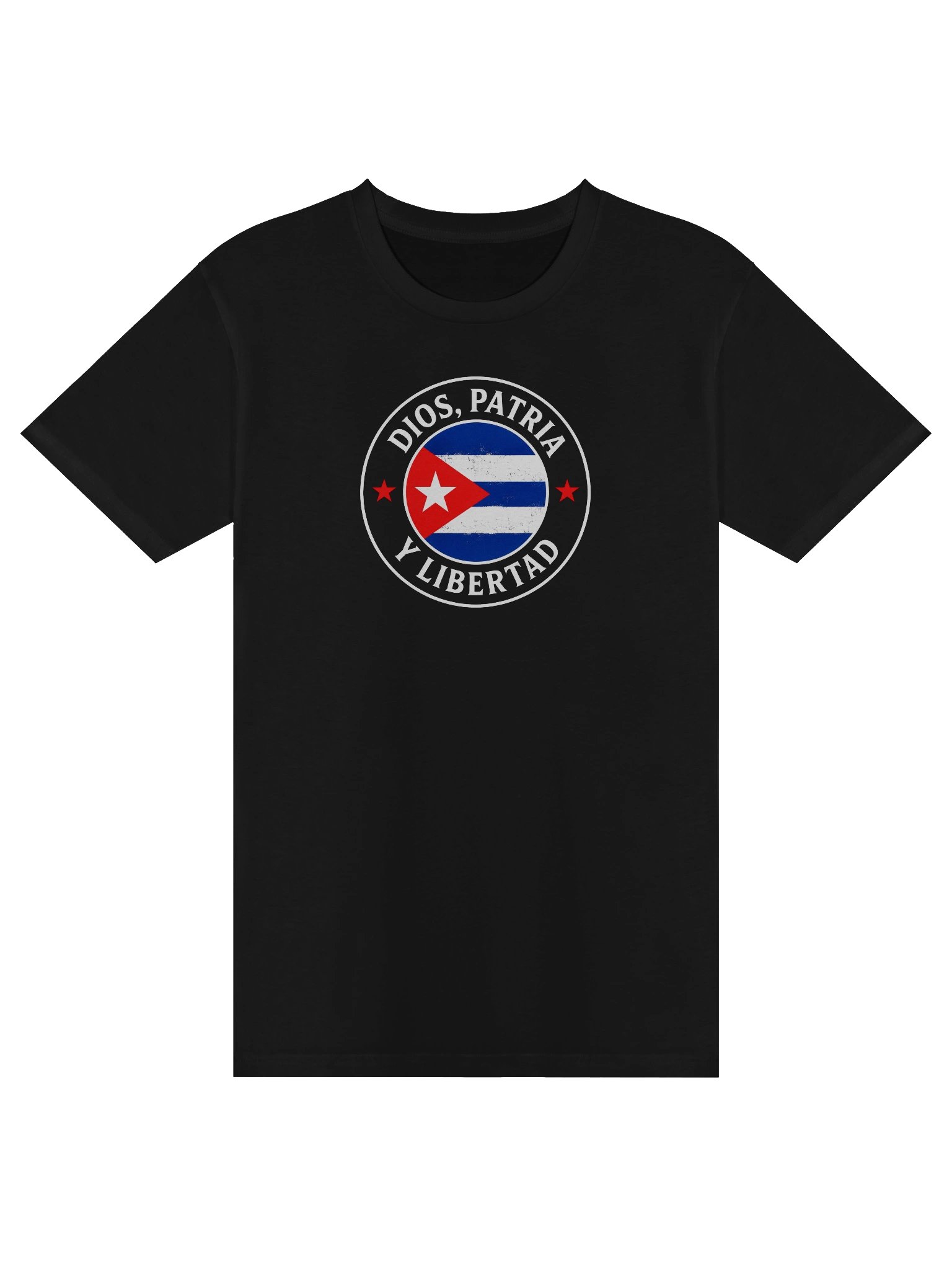 Camiseta Negra Hombre – Logo PAC | Partido Anticomunista Cubano product image (1)