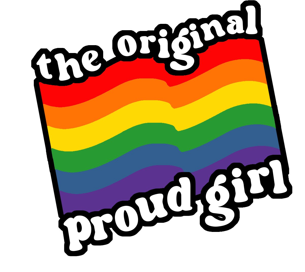The OG Proud Girl Sticker product image (1)