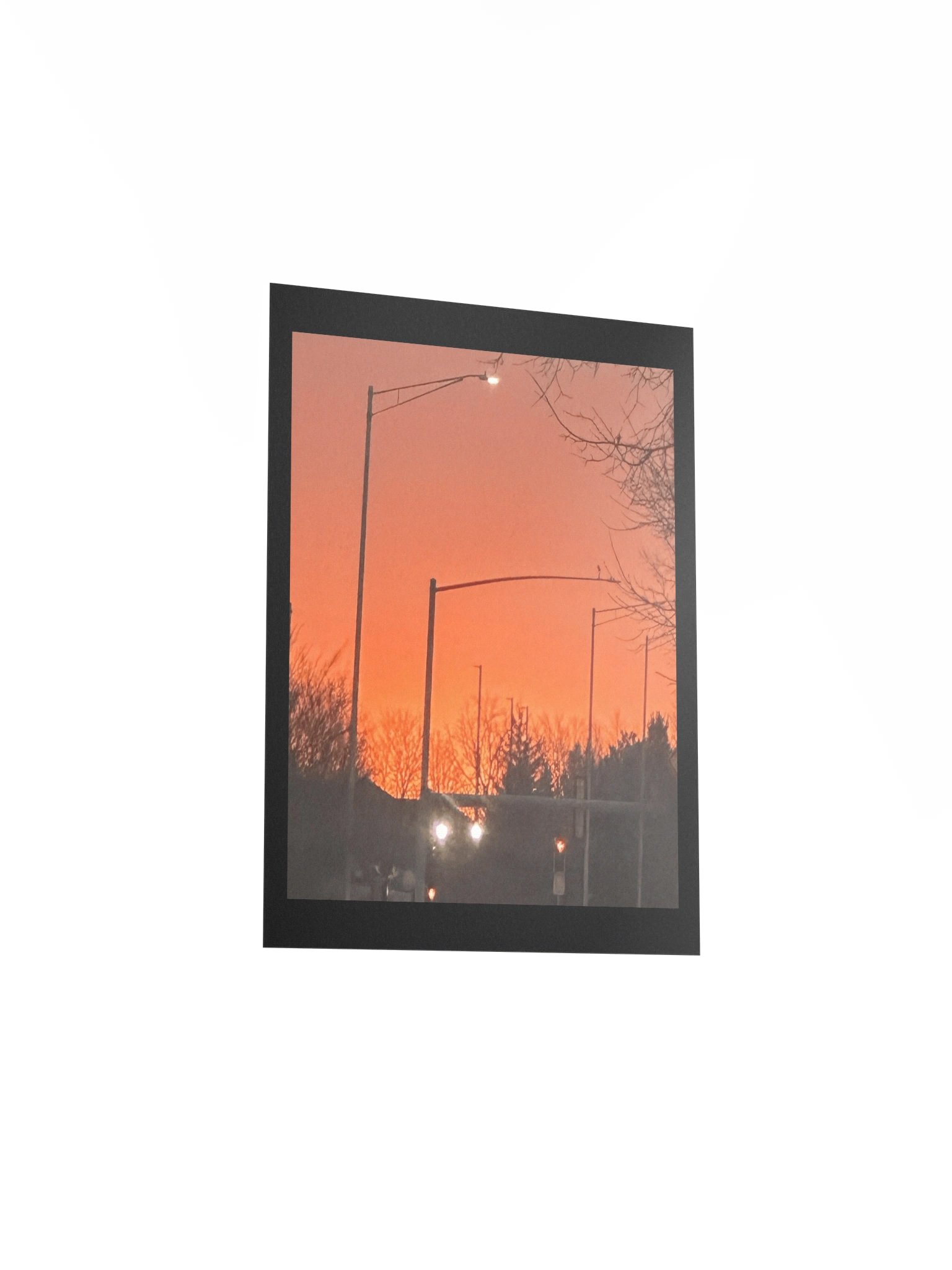Orange Sunset Vibes Poster product image (3)