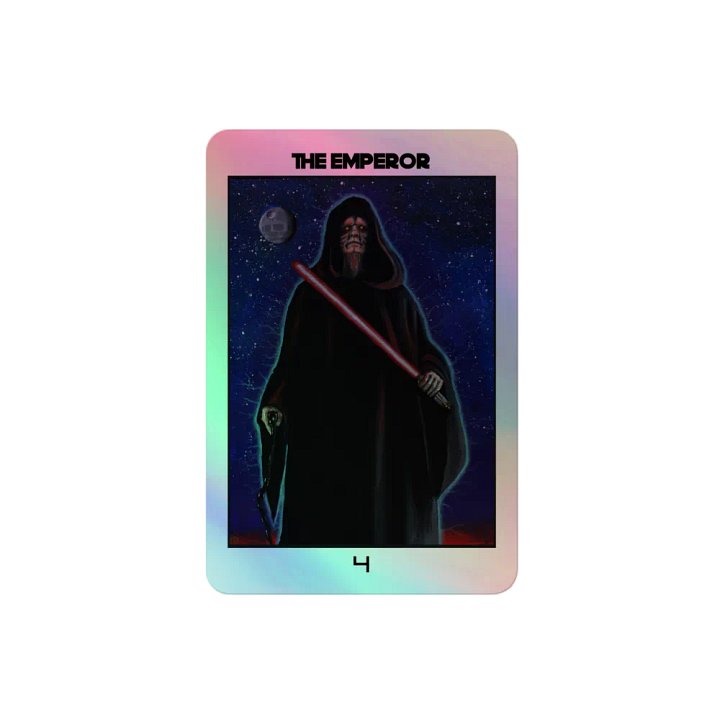 The Emperor Holo Sticker product image (2)