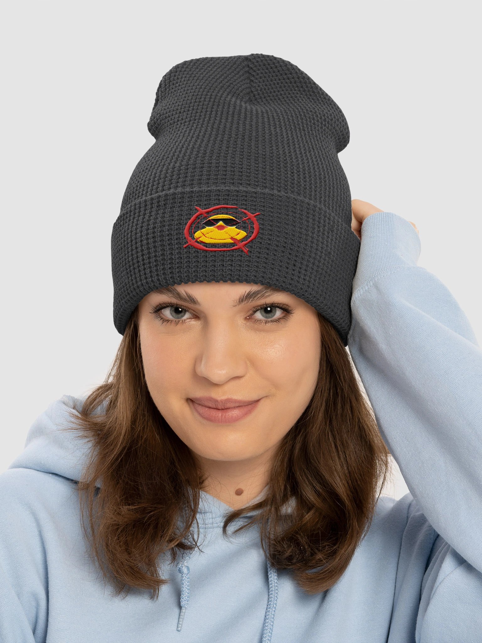 Represent Series Waffle Beanie - Crosshair Duckie product image (13)