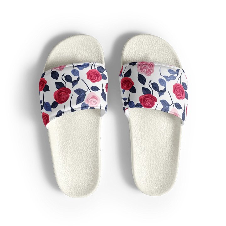 Roses All Day Women's Slides product image (1)