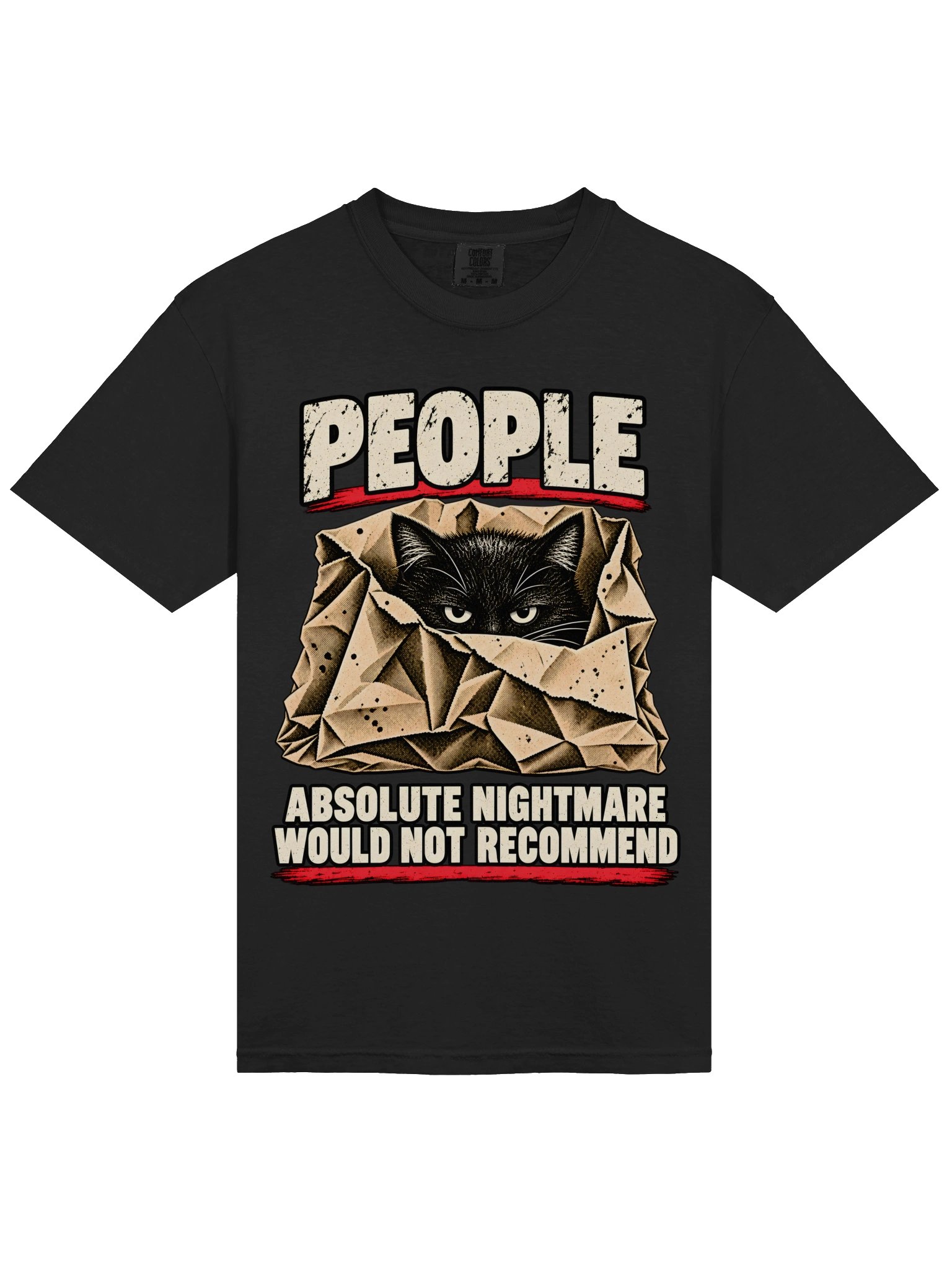 PEOPLE // ABSOLUTE NIGHTMARE Heavyweight Graphic Tee product image (11)