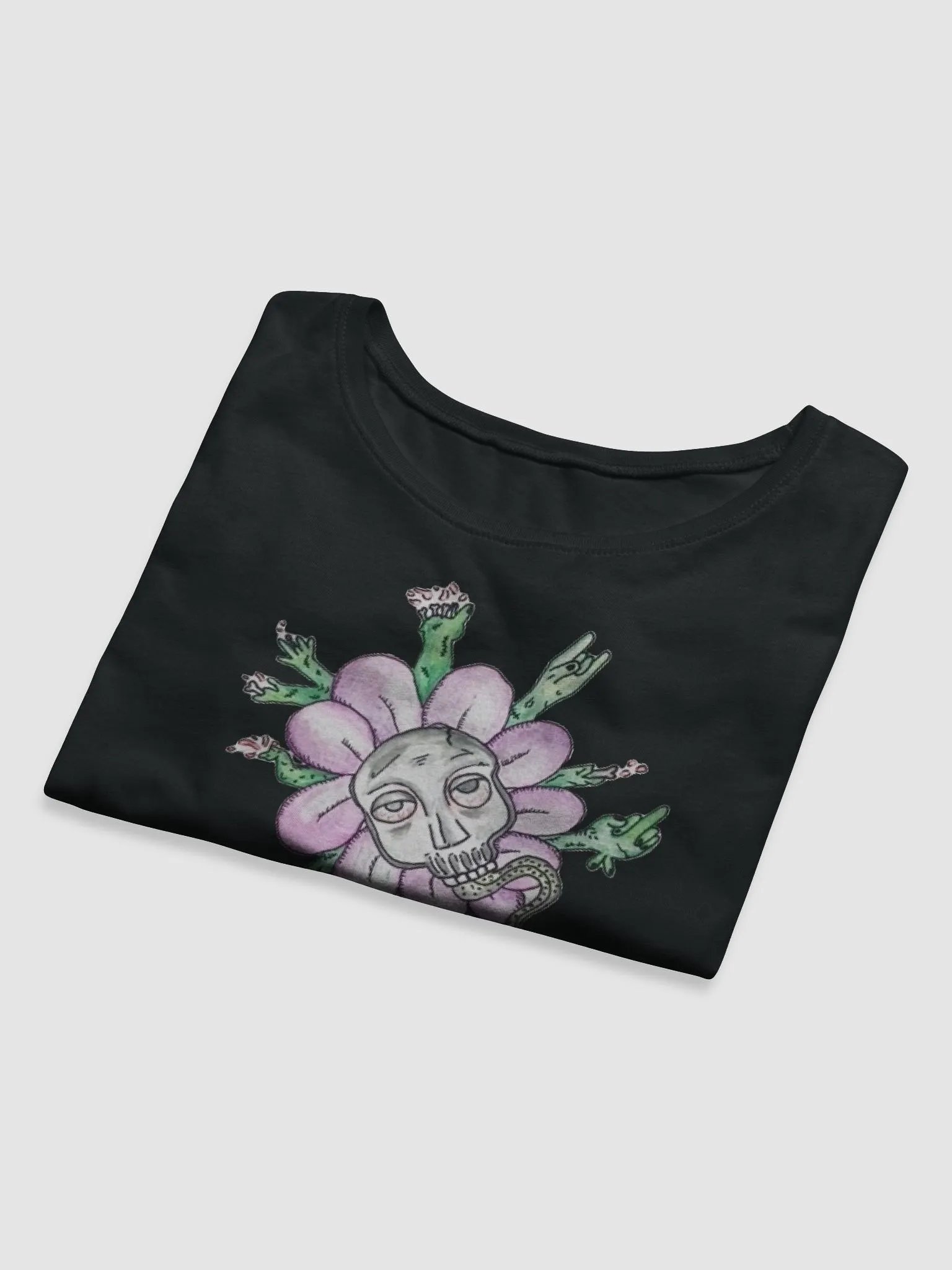 Skull Zombie Flower Crop product image (16)