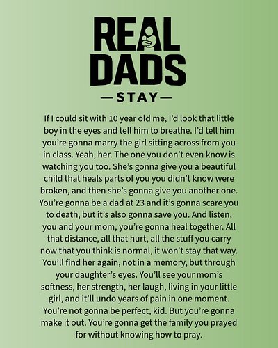 Day 86 Quote: This hits different because it’s my real life.
If I could sit with 10 year old me, I’d tell him to breathe too....