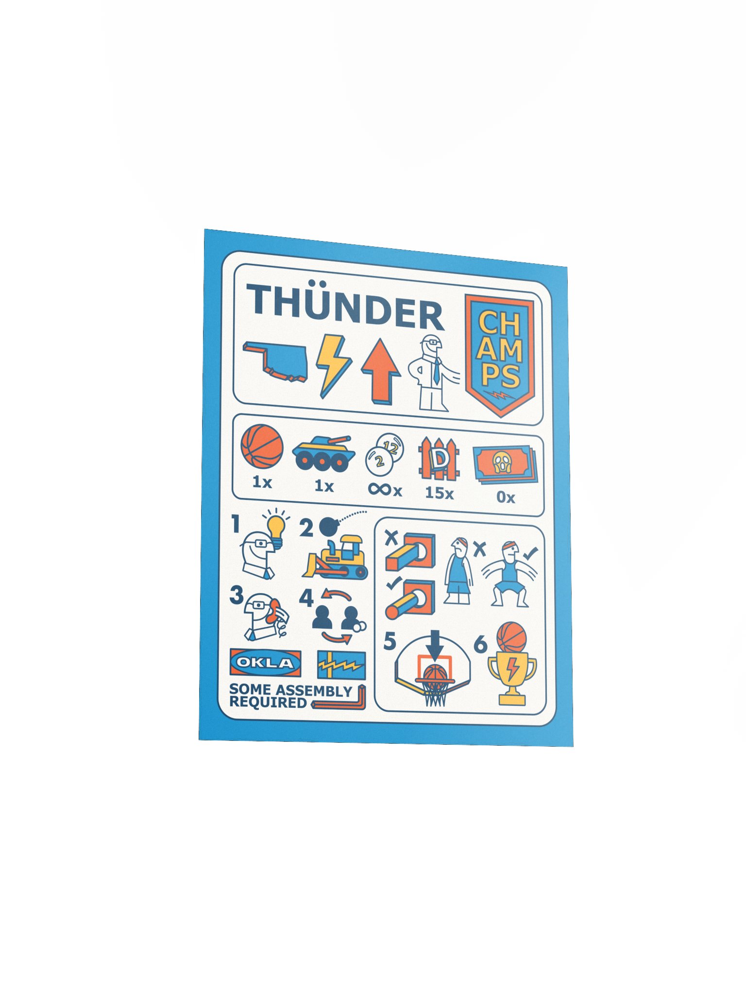 Thunder Team Building Art Print product image (6)