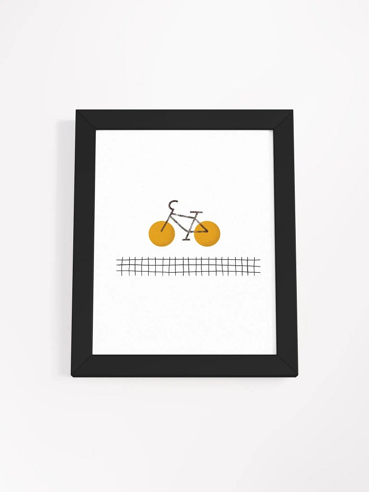 Whimsical Bicycle Dreams Framed Poster product image (2)