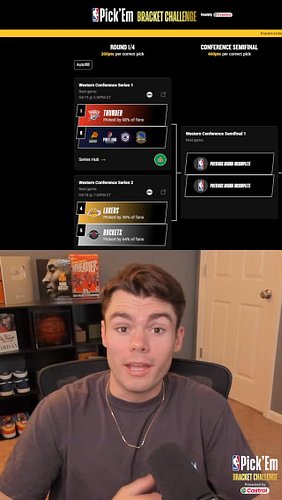 Predicting the 2026 #nbaplayoffs 

Think you can do better? Click the link in my bio to join my custom group for the NBA Pick...