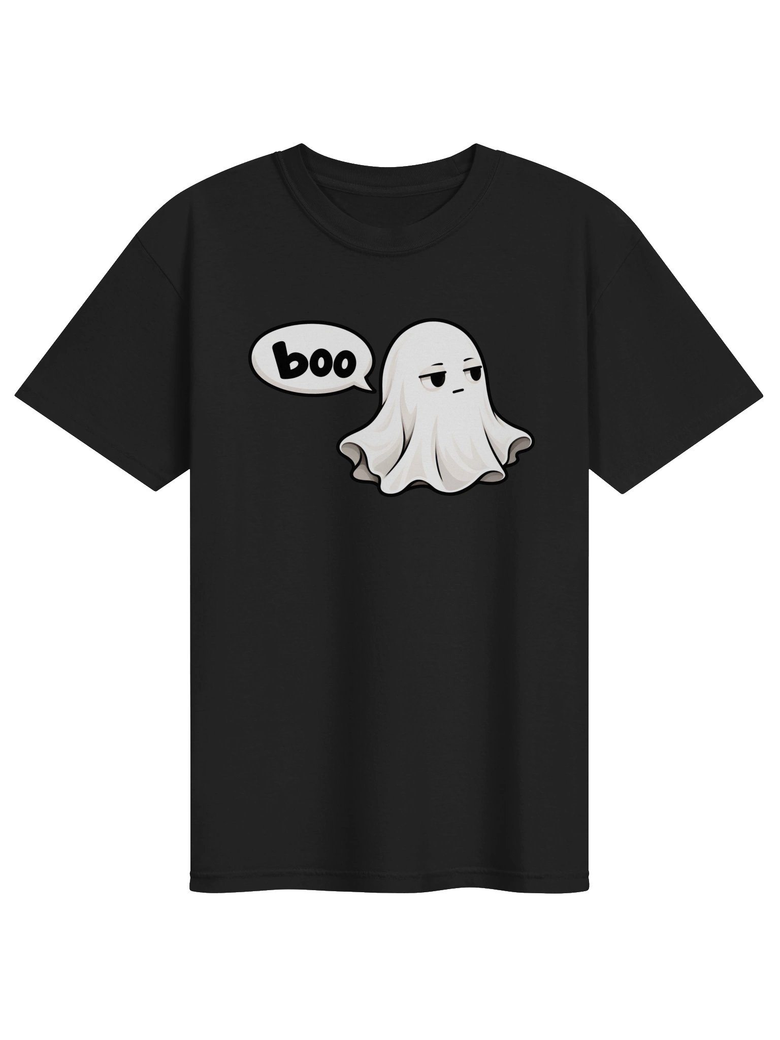 Boo Unimpressed Ghost Men's Shirt product image (1)