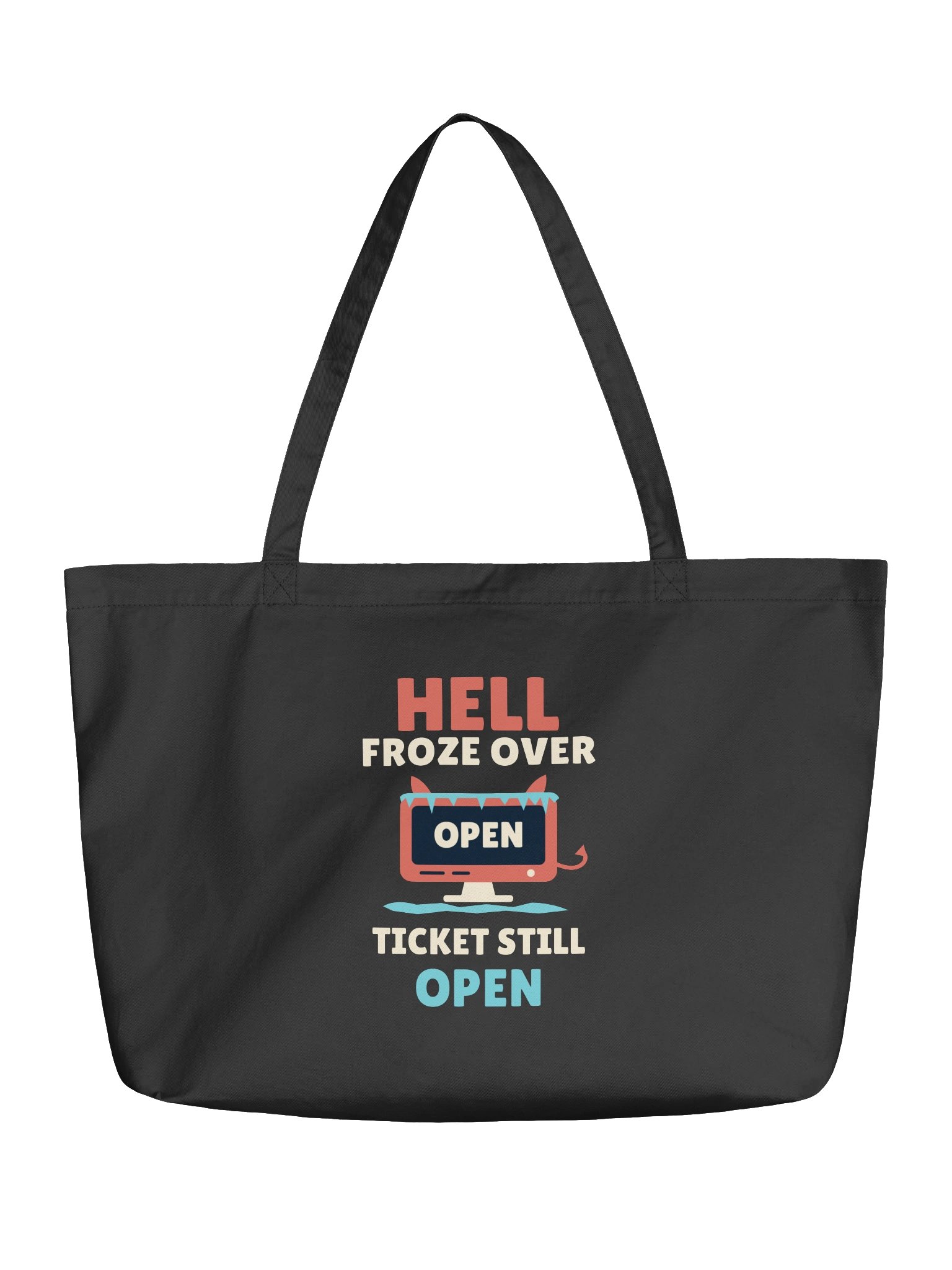 PATB Hell Froze Over Ticket Still Open Cotton Tote product image (1)
