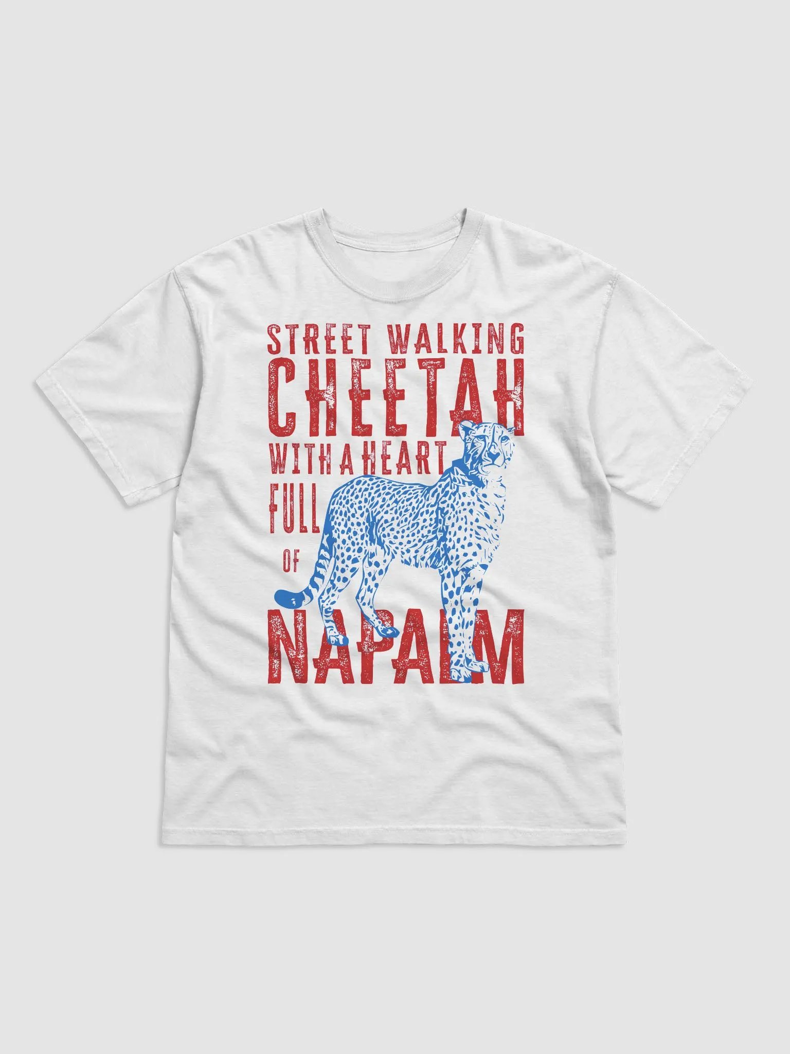 Street Walking Cheetah Tee product image (1)