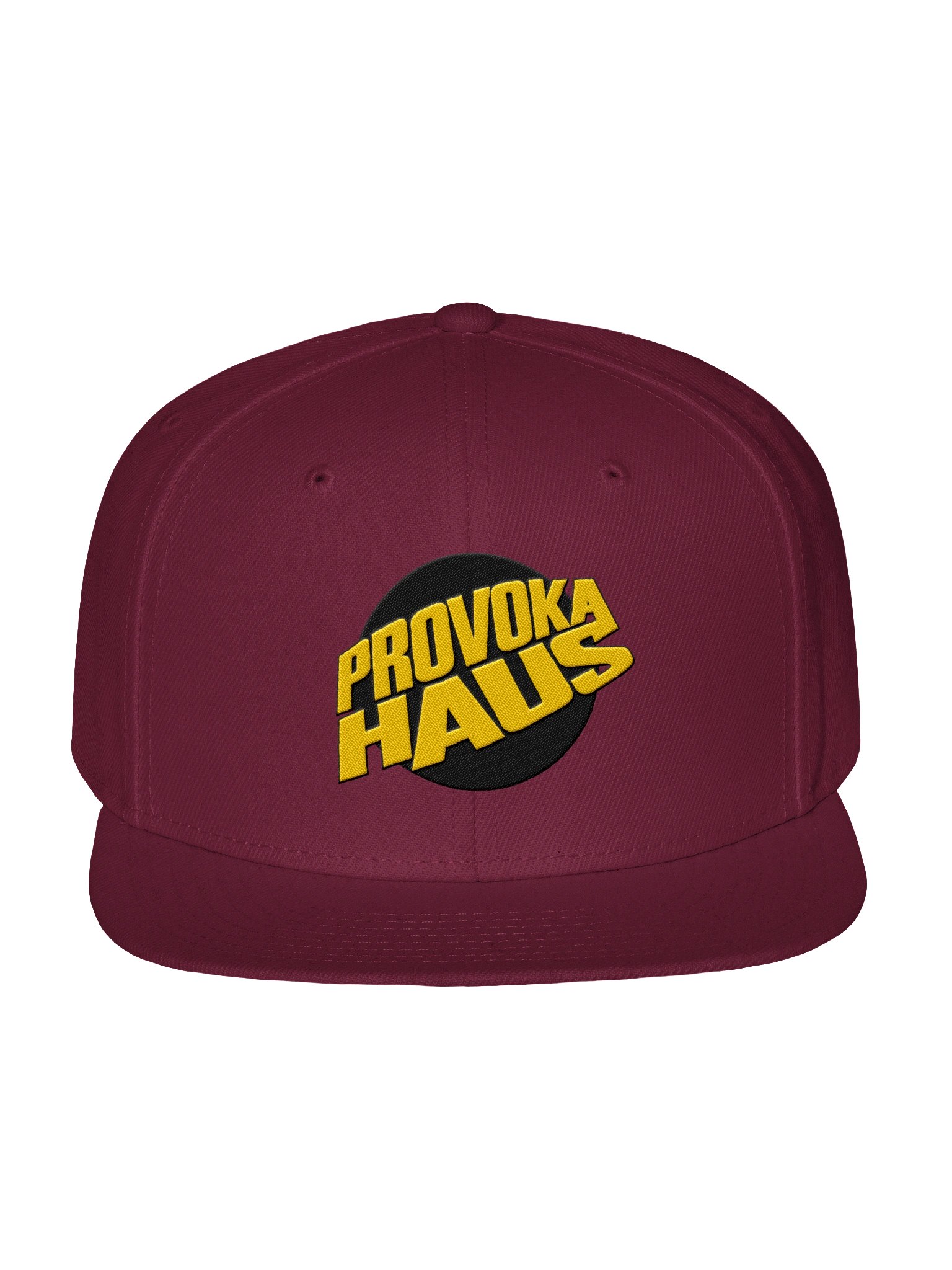 ProvokaHaus Signature Snapback – Burgundy product image (2)