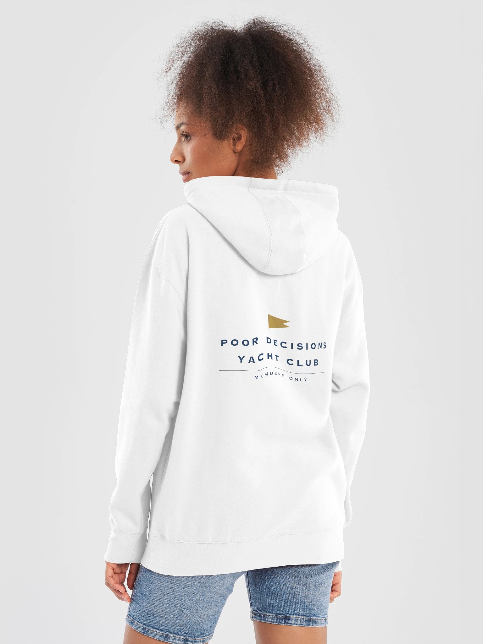 Poor Decisions Yacht Club Hoodie (Light) product image (6)