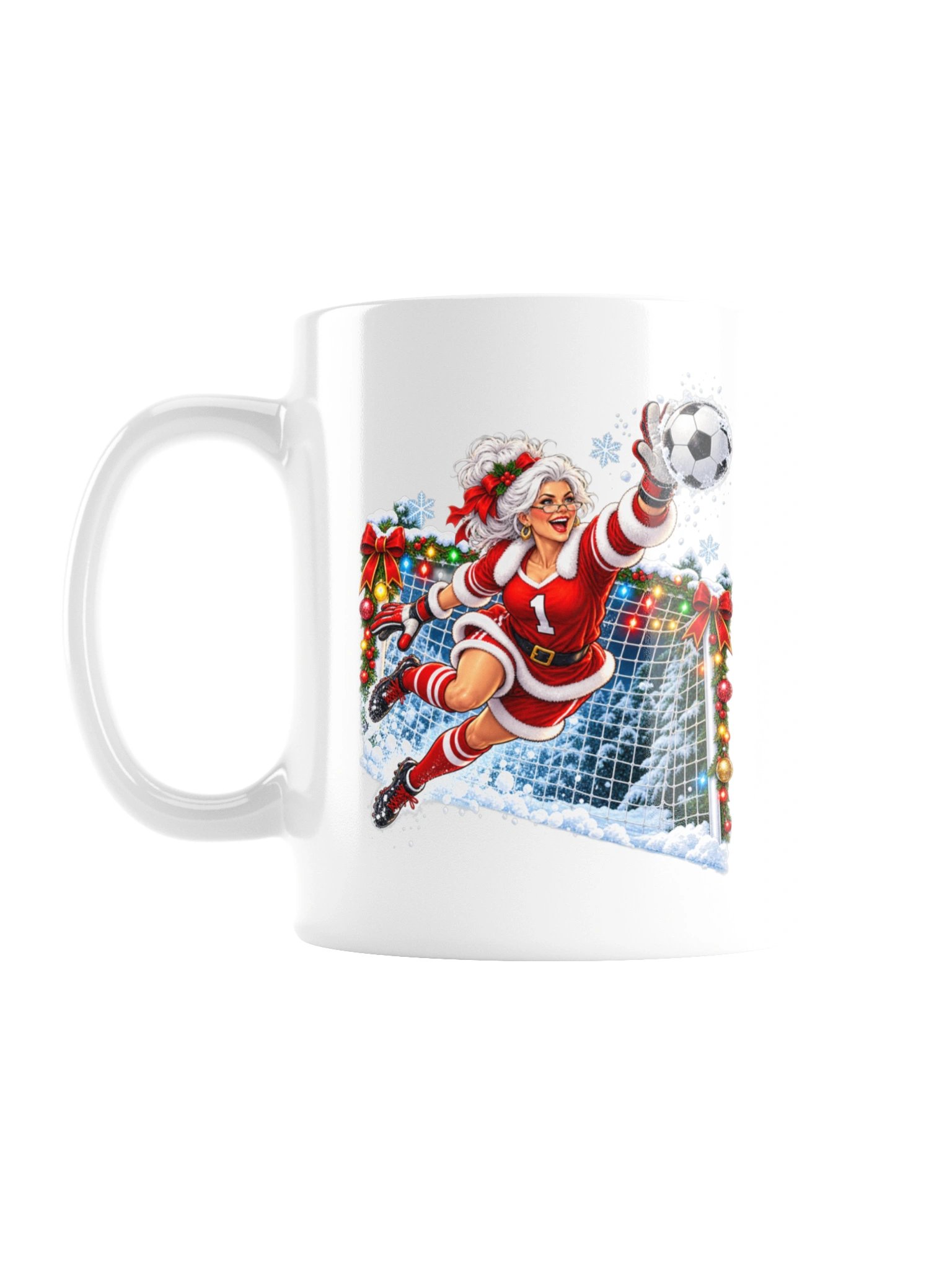 MRS. CLAUS — NORTH POLE GOALKEEPER - MUG product image (2)