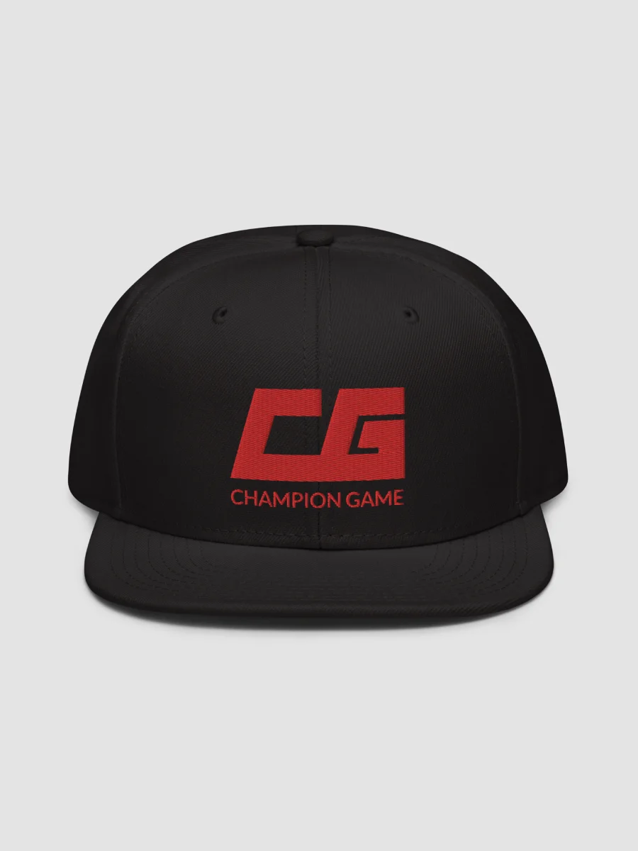 Black Red Champion Game Hat product image (2)
