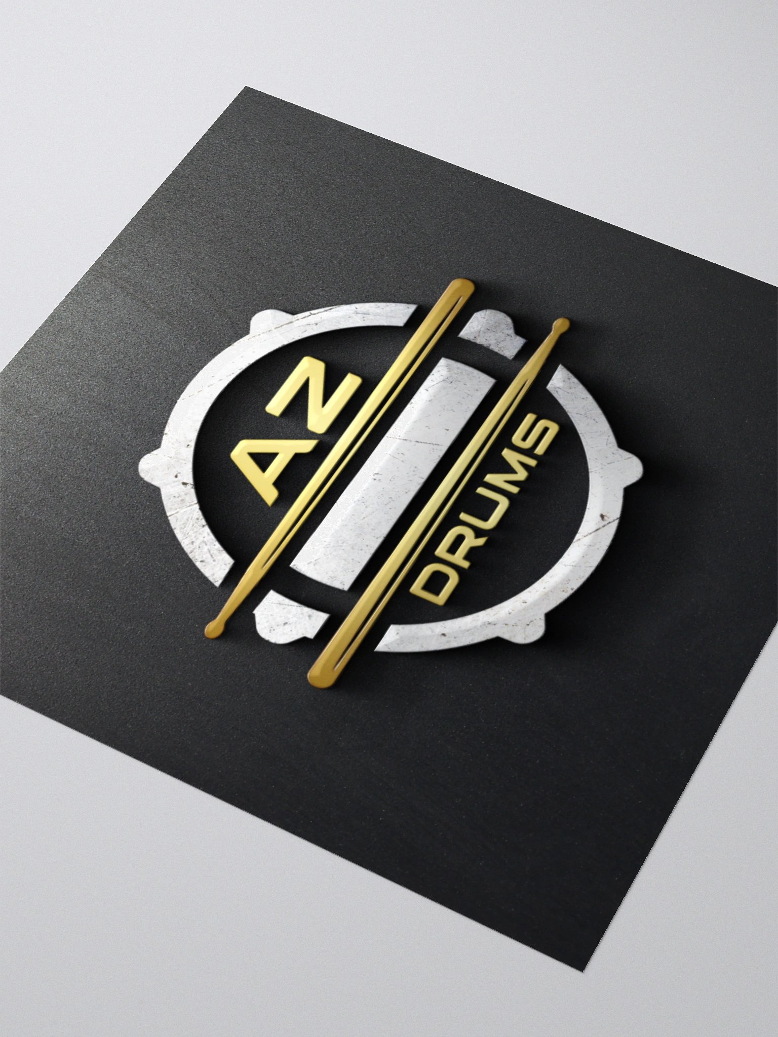 AZDrums Square Sticker product image (8)