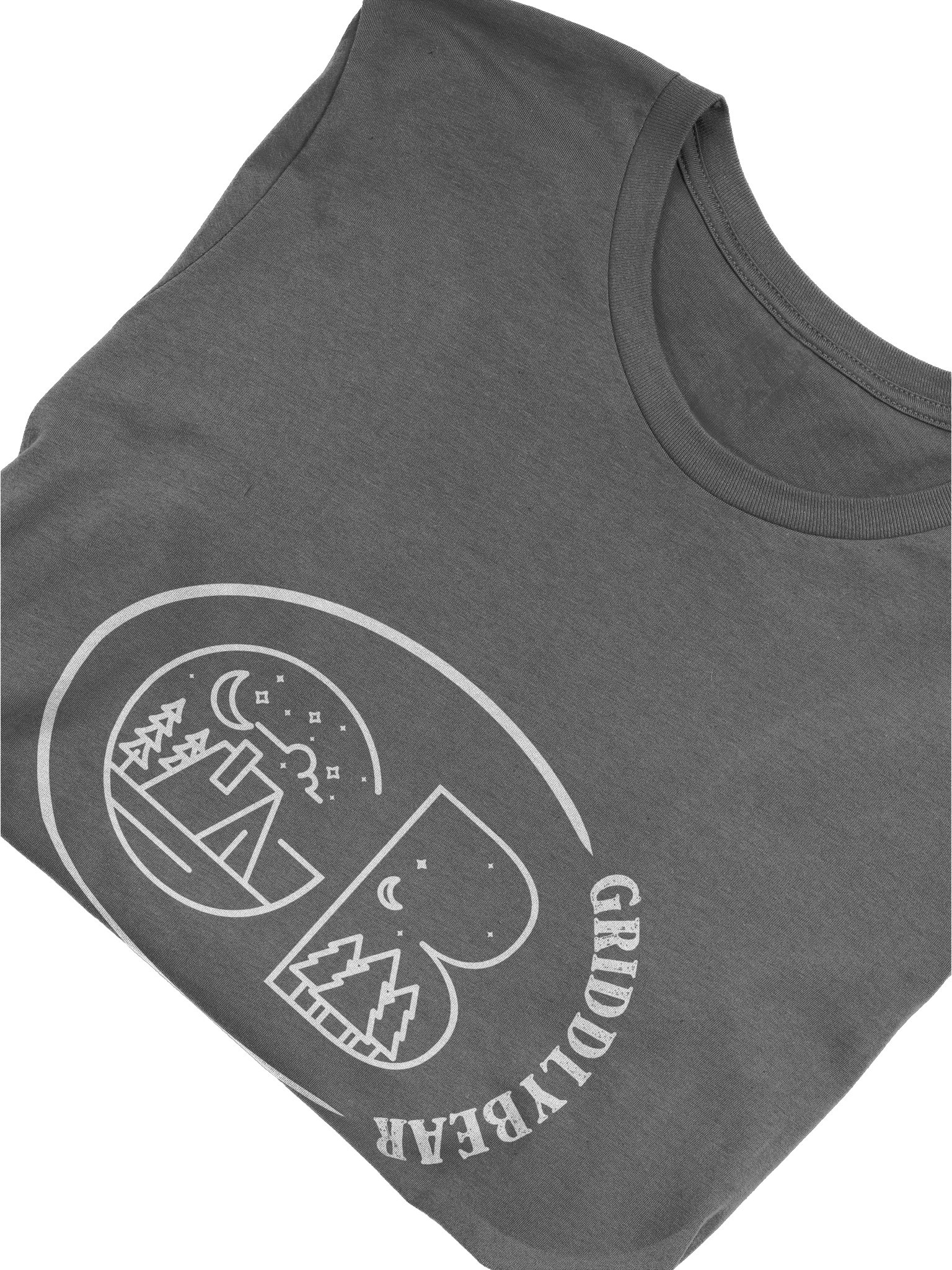 GRIDDLY Tee - White Logo product image (6)