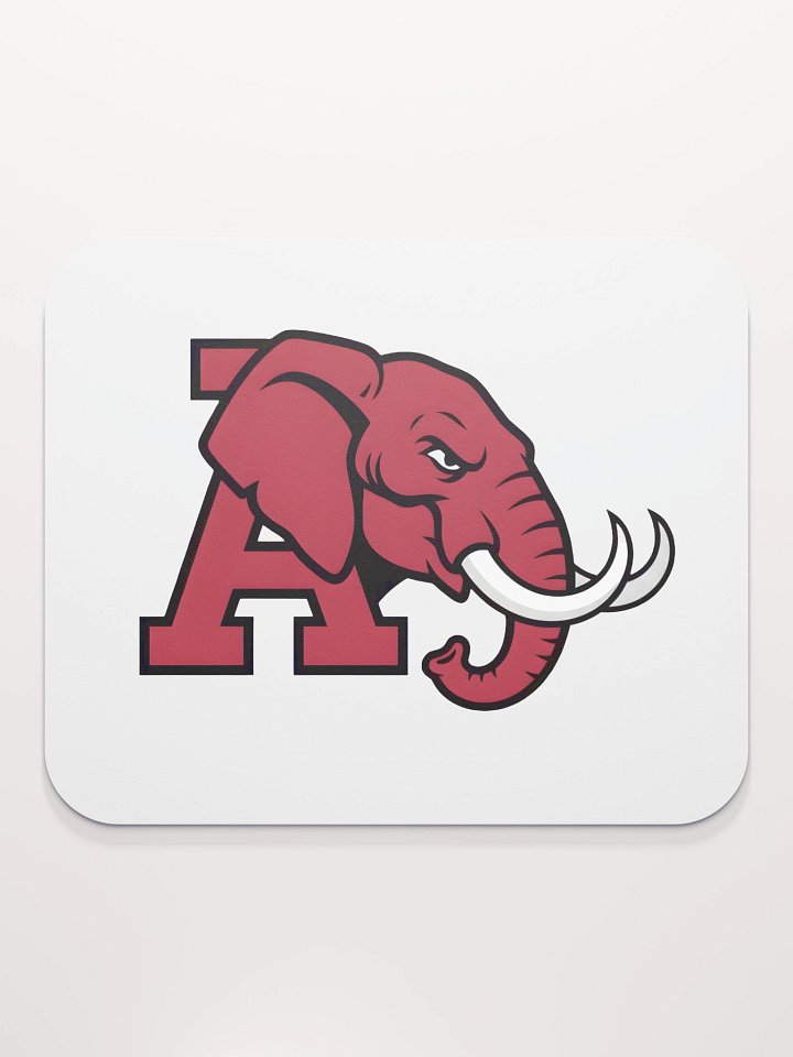 Red Elephant Mouse Pad product image (2)