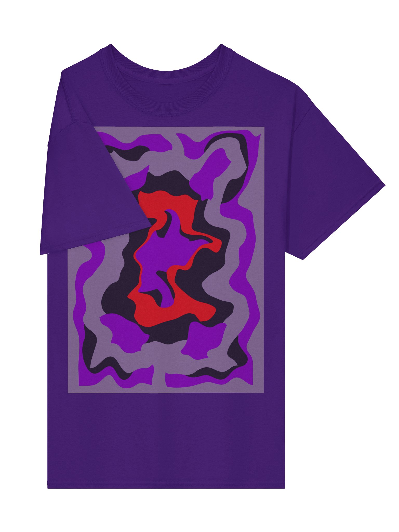 Abstract Wave T-Shirt product image (4)