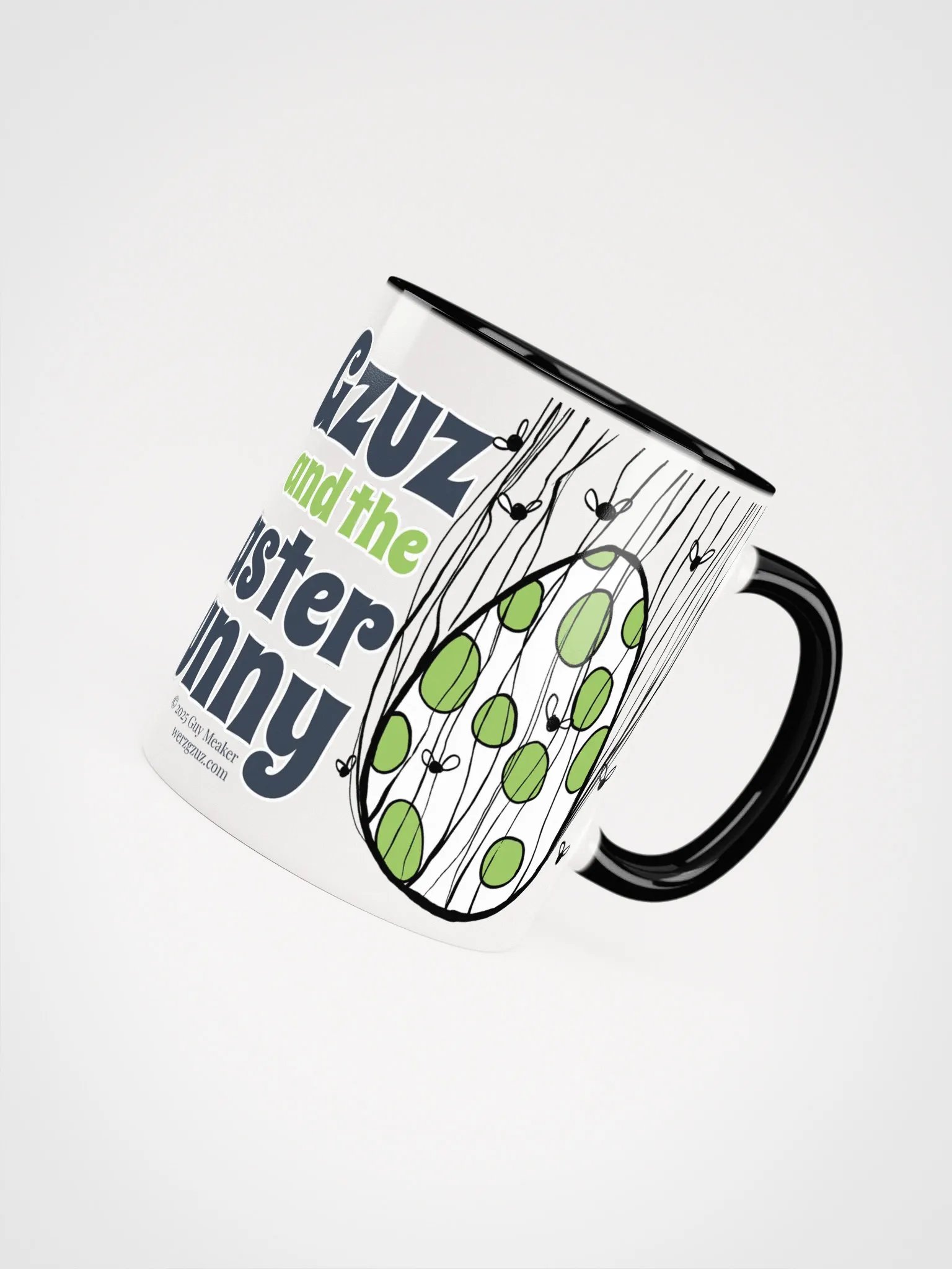 Gzuz and the Easter Bunny Ceramic Mug product image (4)