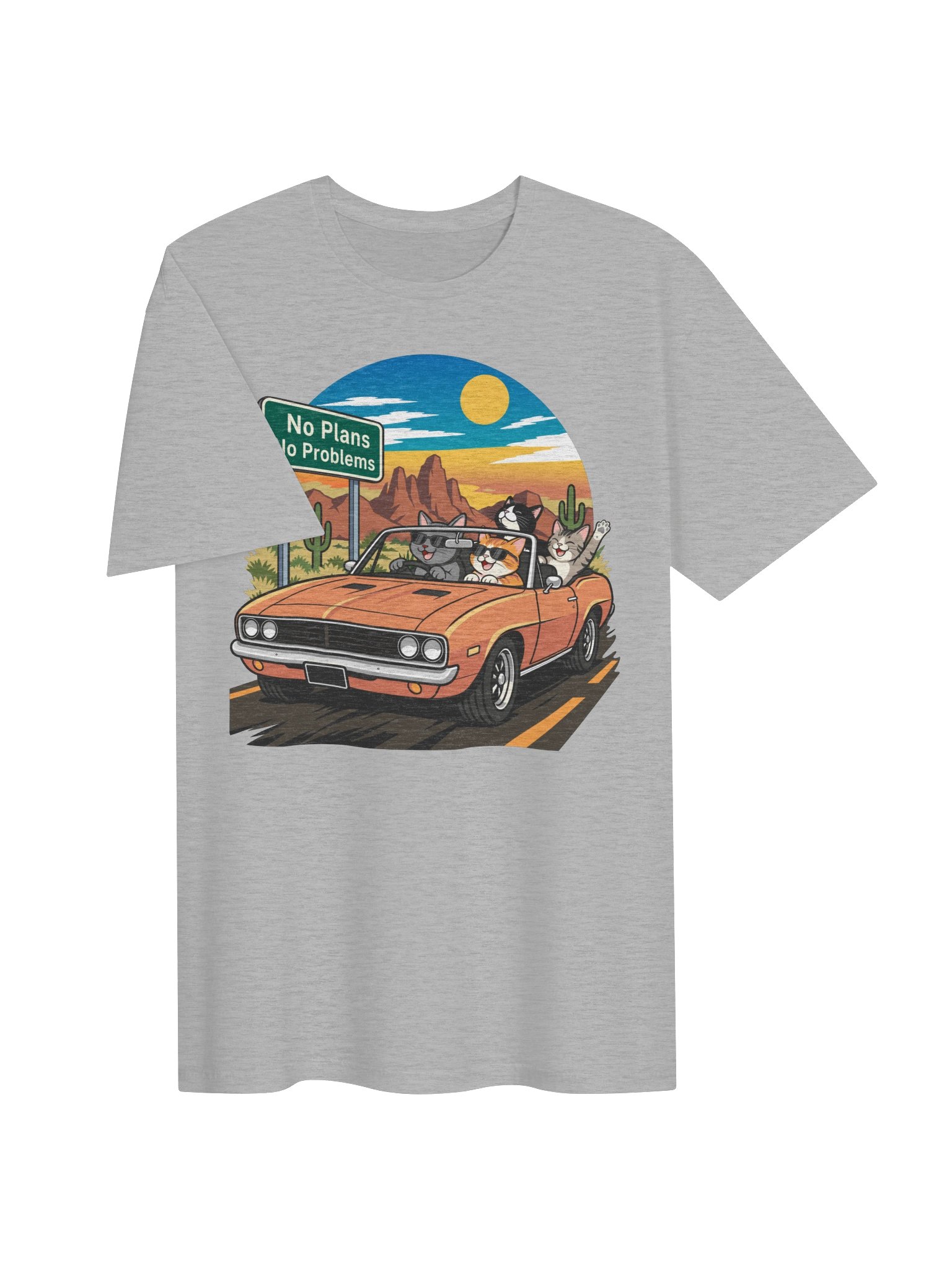 No Plans, No Problems Tee product image (44)