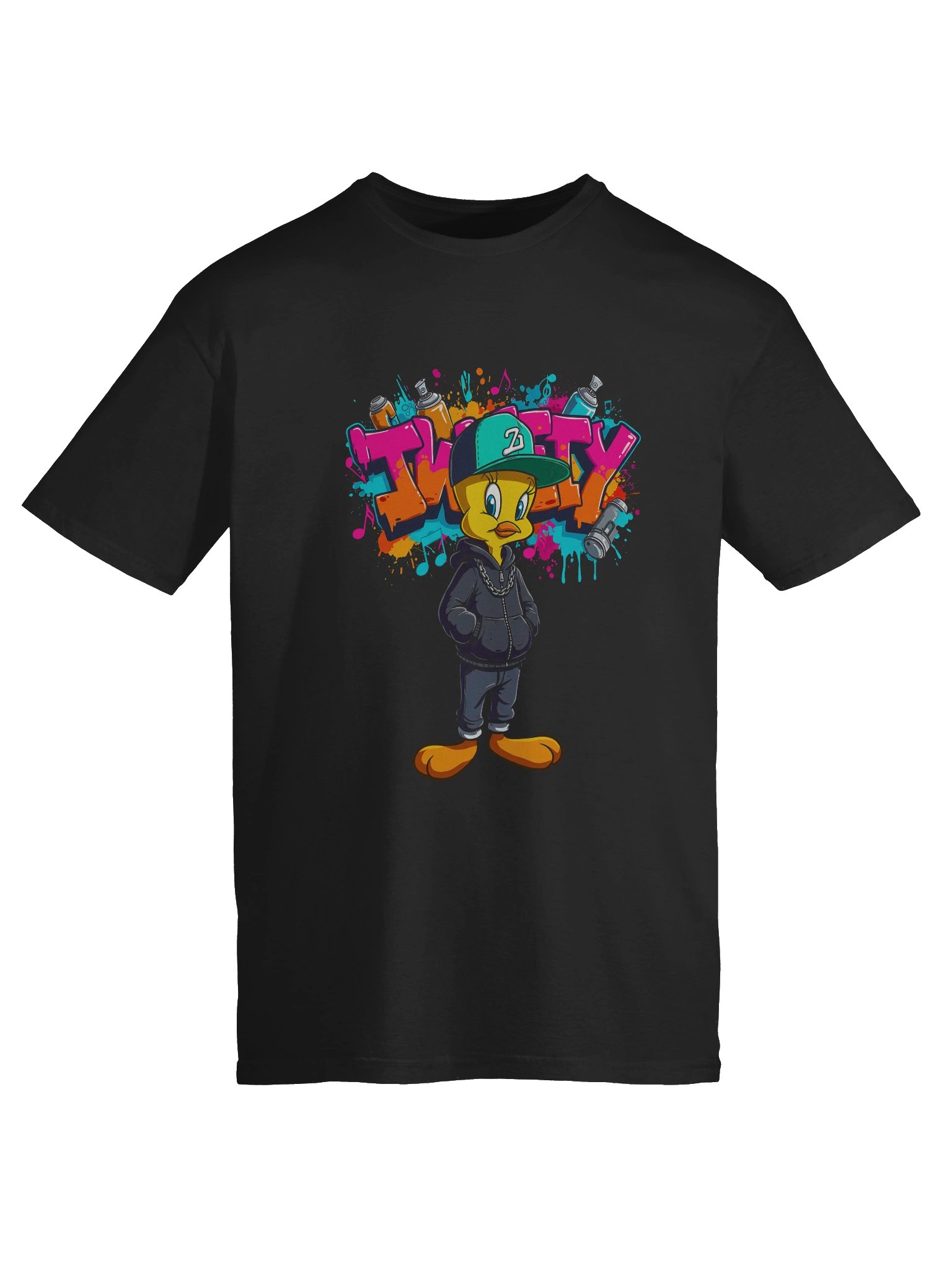 Urban Tweety Unisex Hoodie Tee - Unisex T-Shirt – Premium Printed T-Shirt for Everyday Casual & Streetwear product image (9)