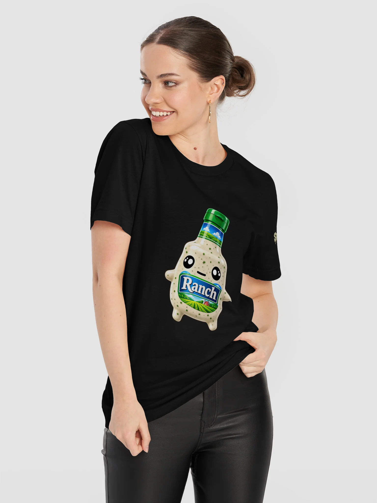 SPRITEFEST "Ranch Sprite" ADULT Black T-Shirt product image (11)