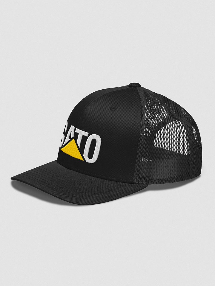 GATO Classic Trucker Hat BLACK product image (2)