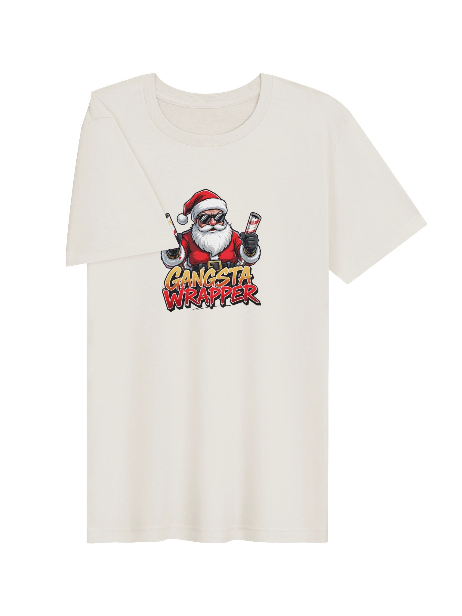 Gangsta Wrapper Santa Tee product image (5)