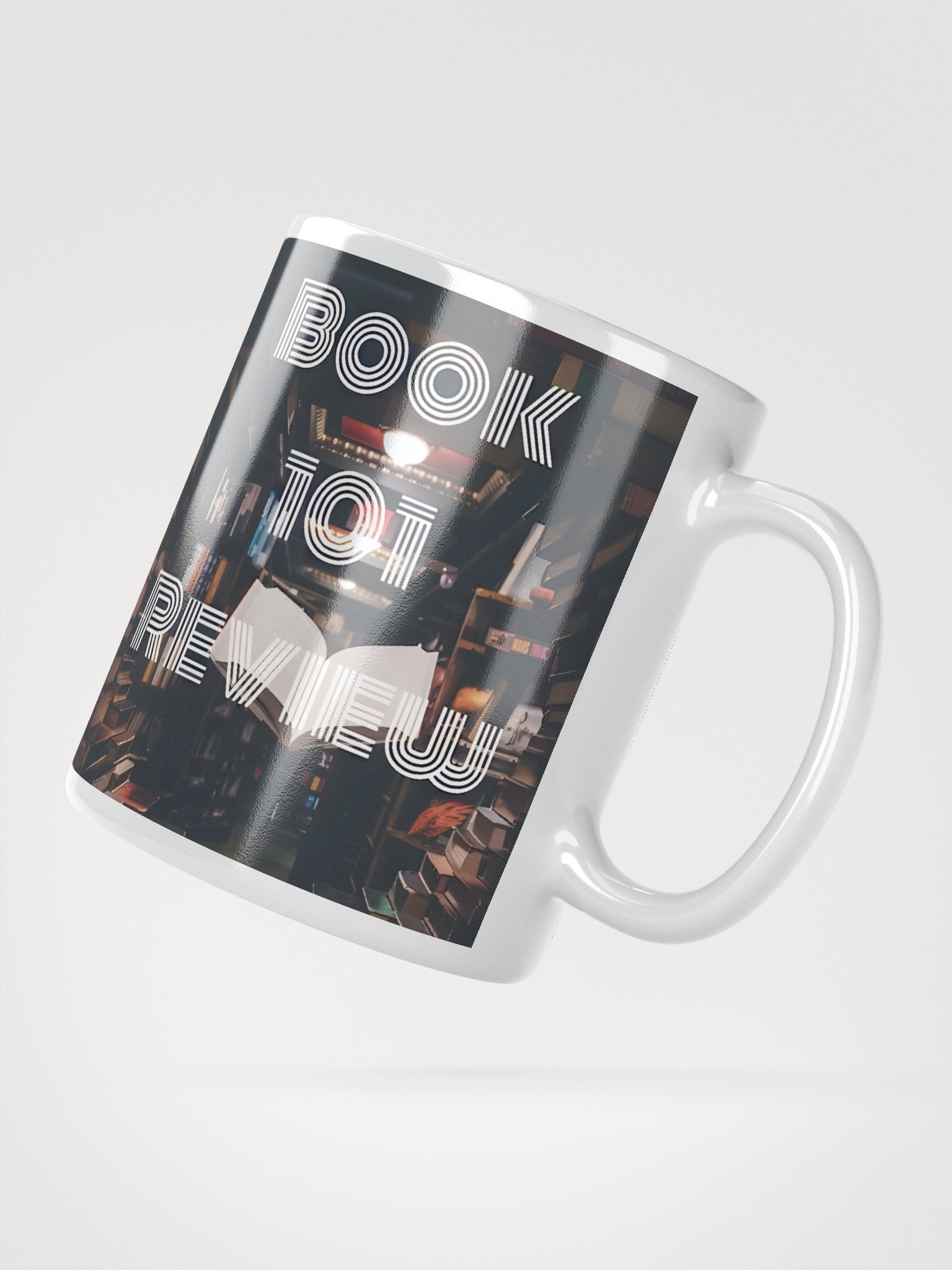 White Glossy Mug product image (4)