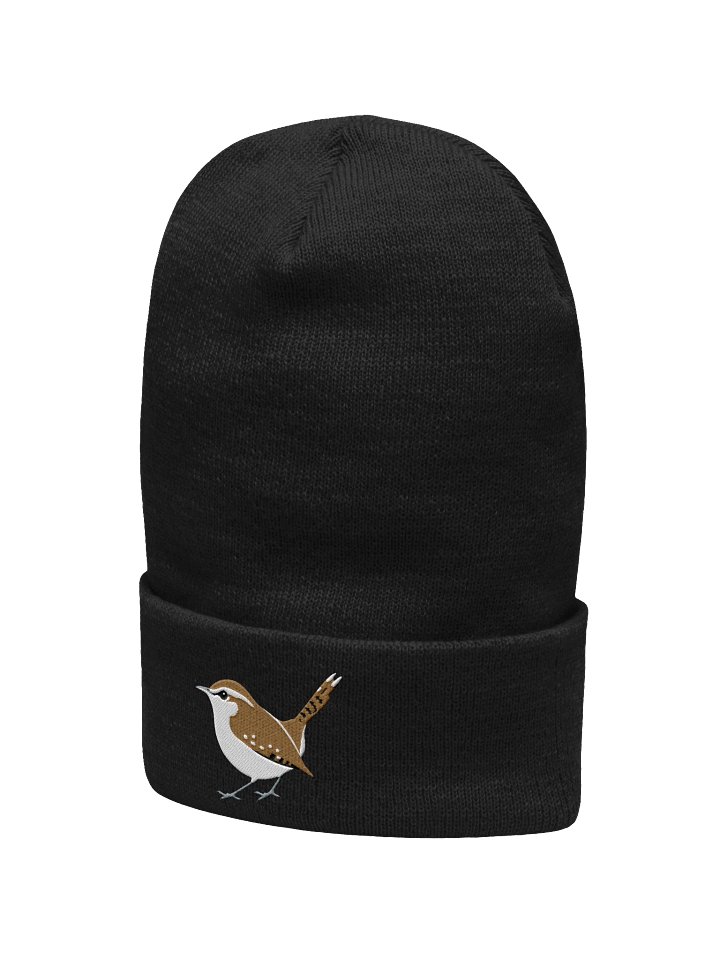 Carolina Wren Embroidered Beanie | Birdwatcher Gift | Nature Lover Winter Hat product image (20)