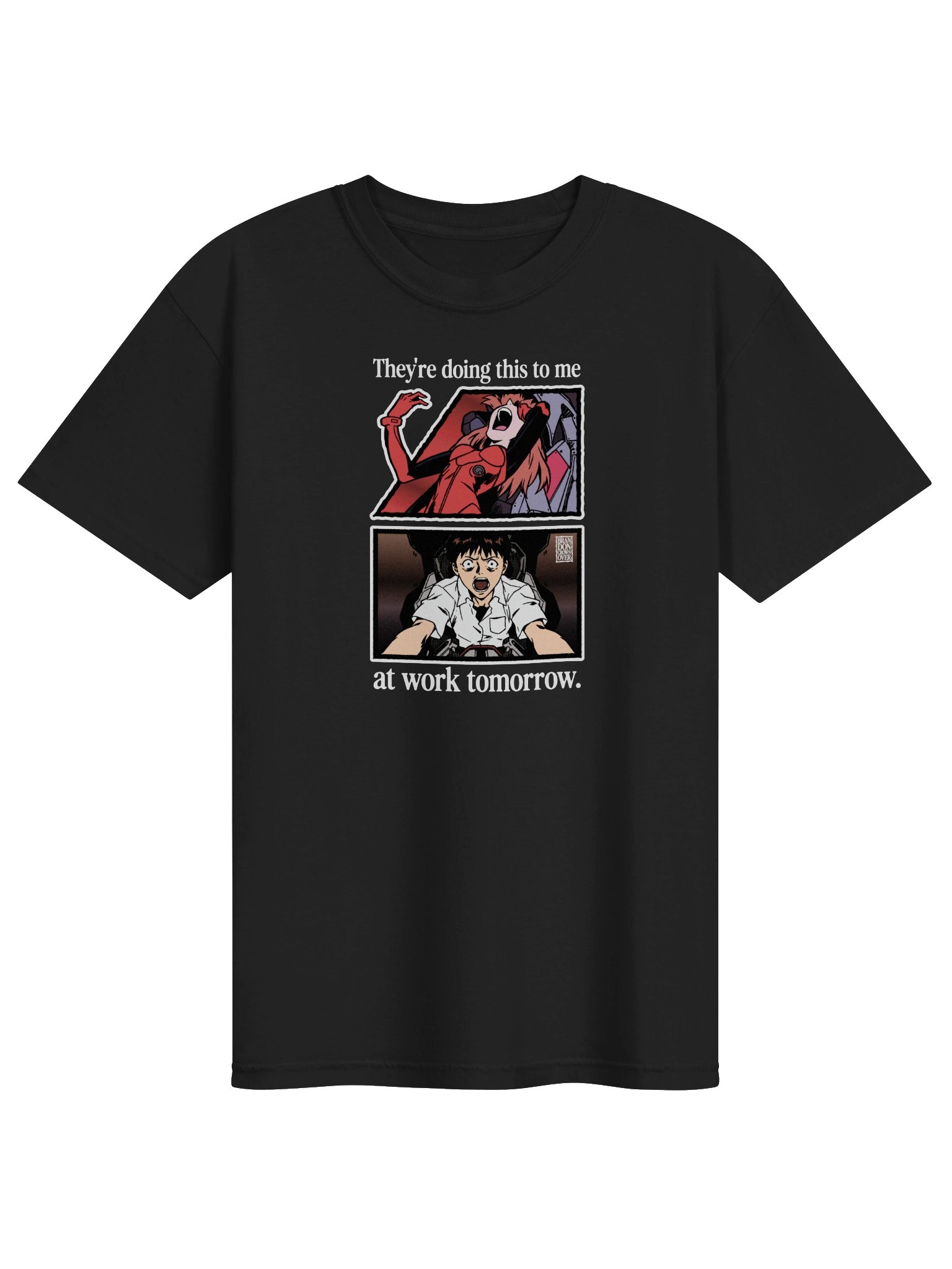 Work Stress Tee - DARK product image (2)