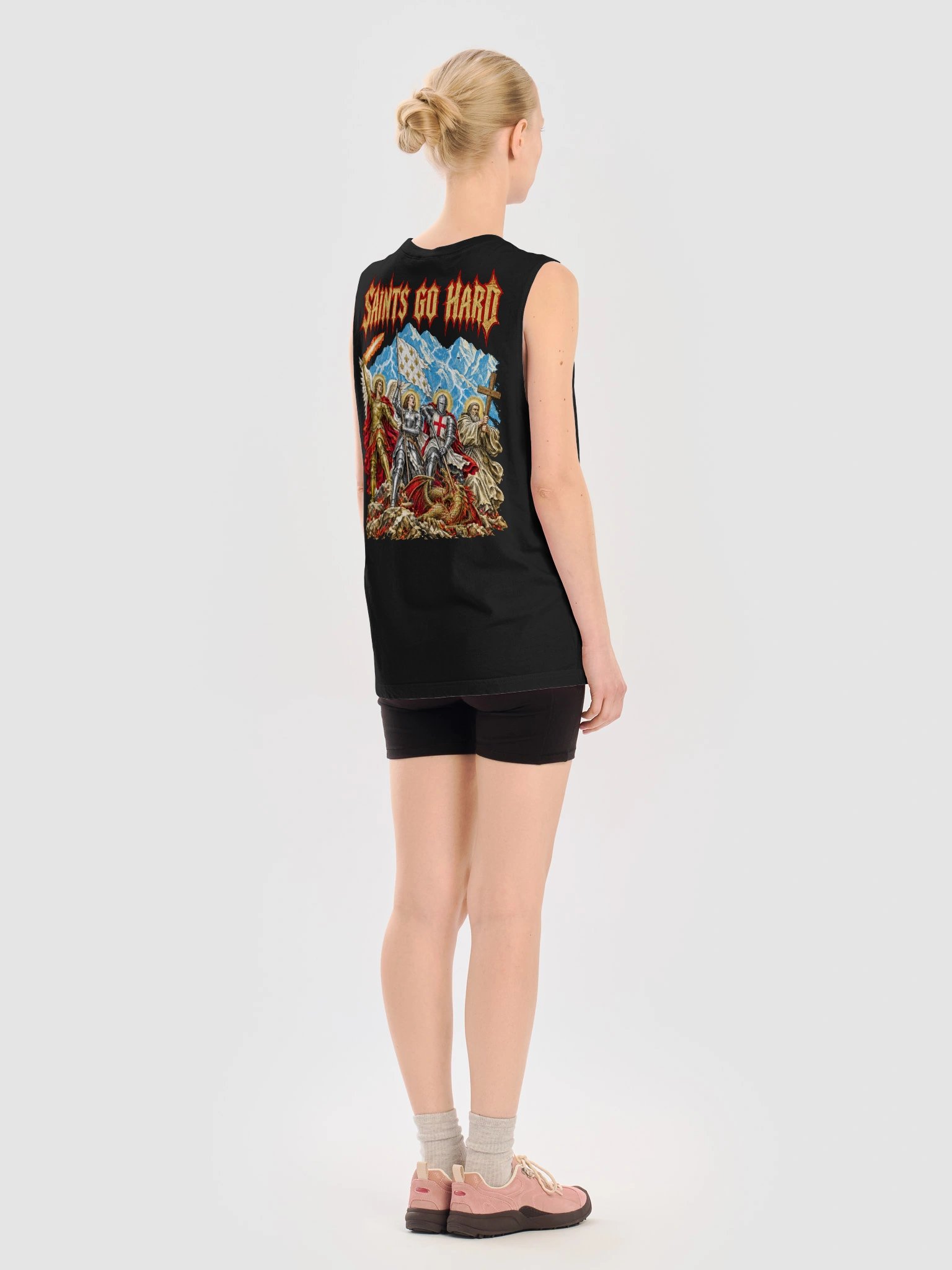 Saints Go Hard Muscle Tank product image (6)