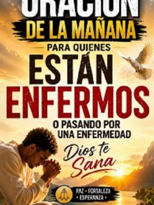 Oración de la Mañana: Si Despertaste con Dolor Hoy — Esta Oración de Sanidad Es para Ti. #OraciónDeLaMañana #Yahusha #Jesús #dios #TikTokCristiano Yahuah Rapha no es solo lo que Él hace. Es quien Él es. Y esta mañana Su nombre se declara sobre tu cuerpo, tu diagnóstico, tu dolor, y tu miedo. 💜 Por las llagas de Yahusha — somos sanados. No que podríamos. No que quizás. Ya fue declarado. Ya fue pagado. Recíbelo ahora mismo. Guarda esta oración de la mañana. Declárala sobre ti mismo cada día en esta temporada. Etiqueta a alguien que está luchando con su salud — ellos necesitan esta palabra hoy. 🙏 En el Nombre de Yahusha Ha'Mashiach — Amén.