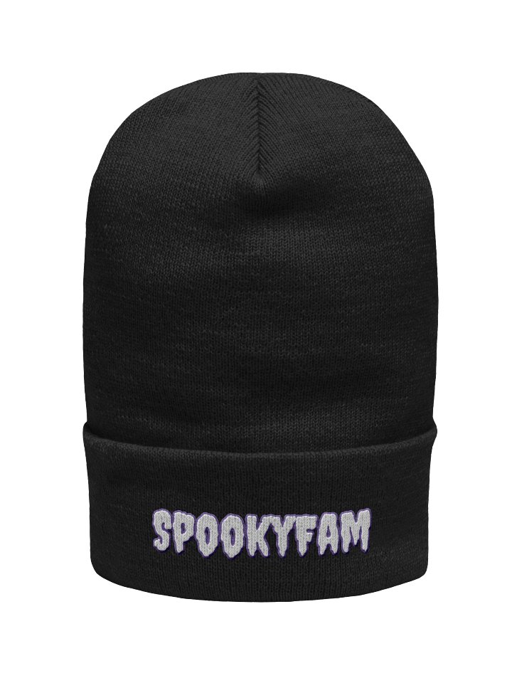 SpookyFam Beanie White And Purple product image (1)
