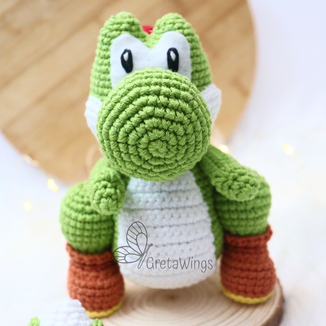 Yoshi Amigurumi Pattern Mario Bros Series (Digital Download) product image (6)