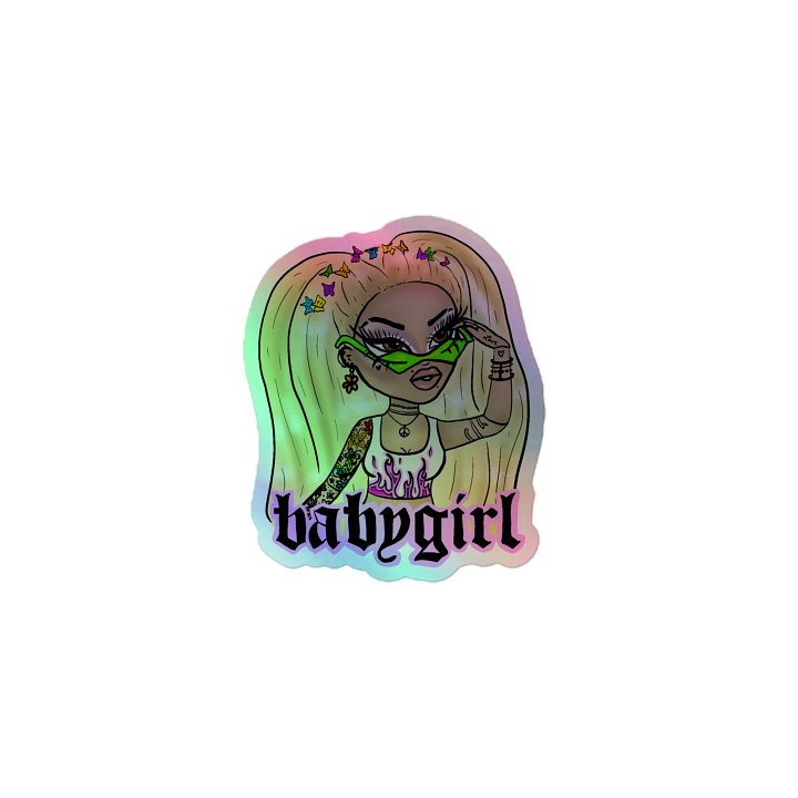Babygirl Holo Sticker product image (1)