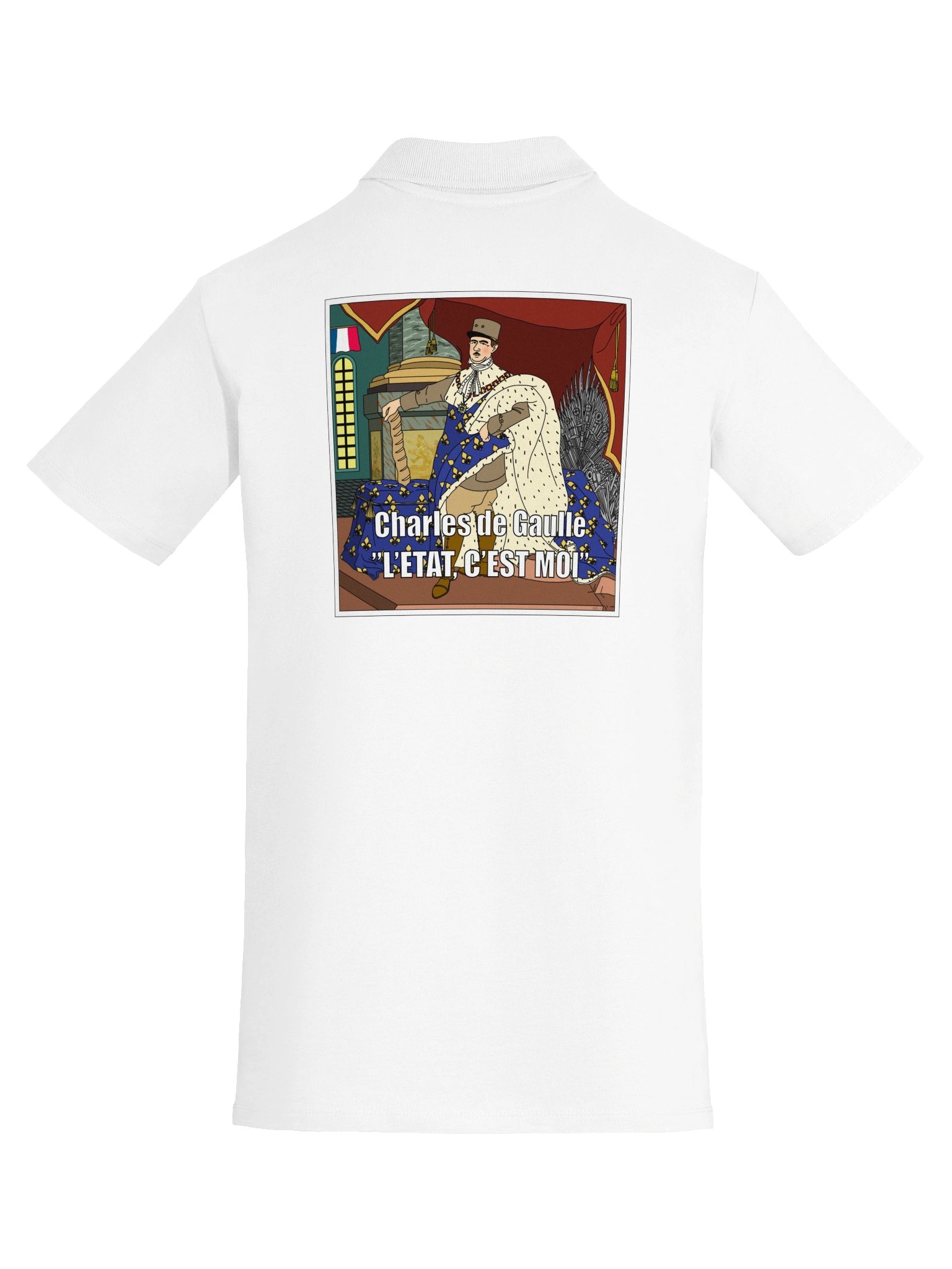 L'etat c'est moi - Charles De Gaulle (Piké) product image (1)