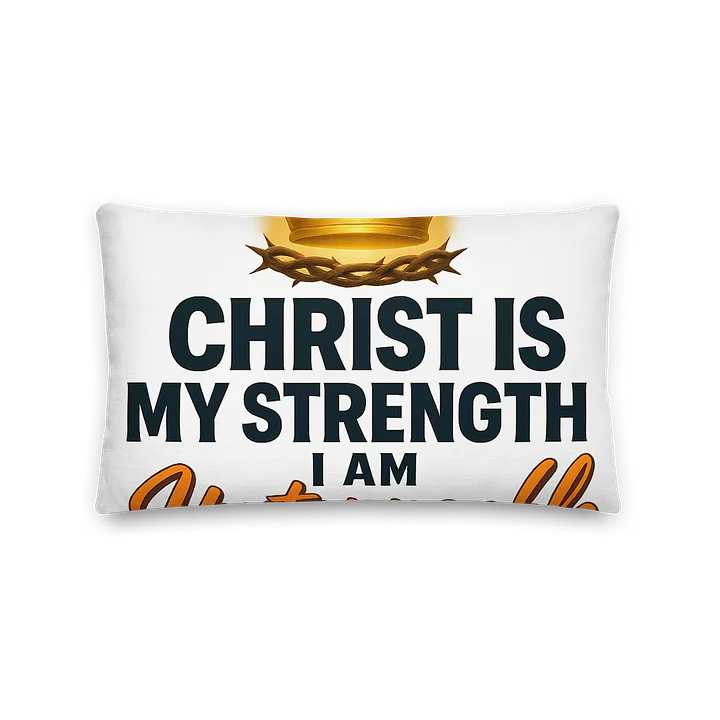 Unstoppable Strength Premium Pillow product image (2)