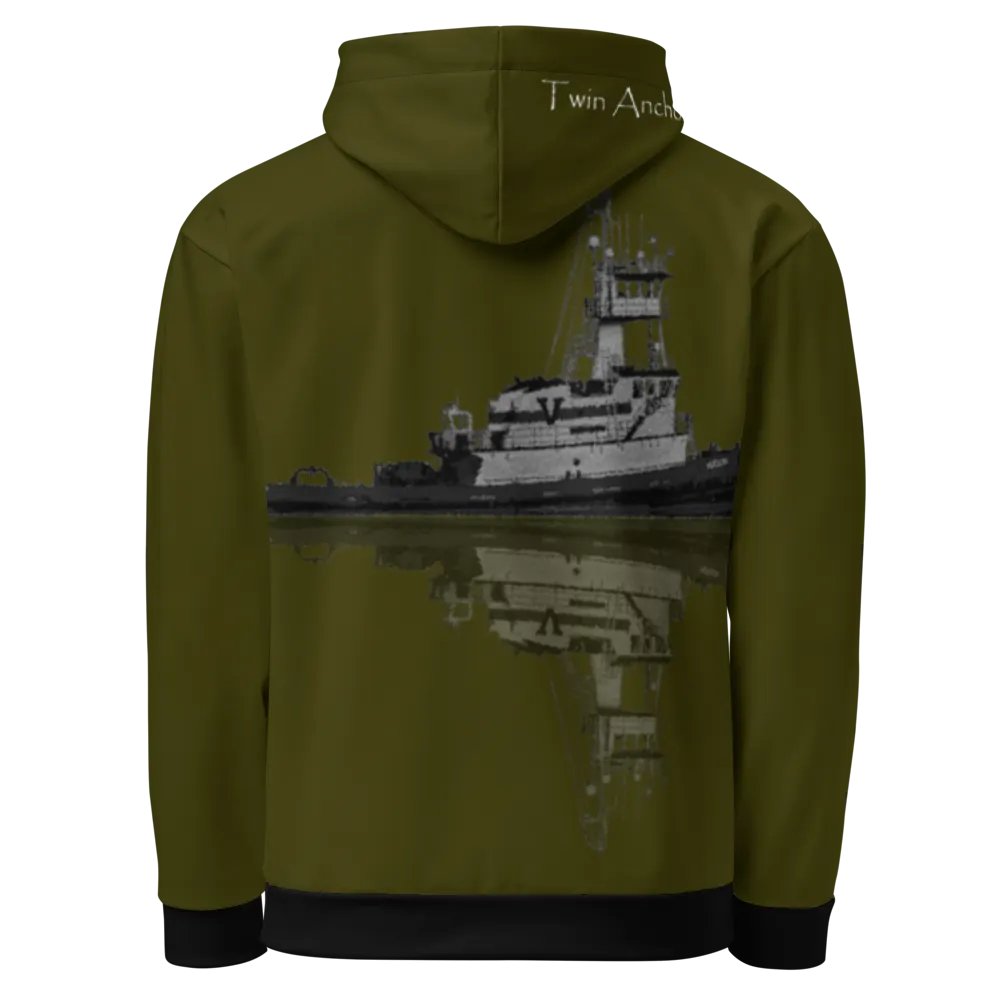 Tug Hudson & Reflection Green – Performance Marine Wear | Twin Anchor Apparel North Current Line product image (9)