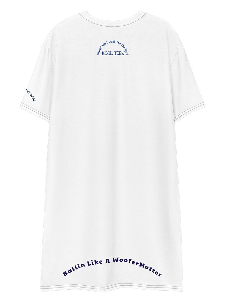 WooferMutter™ World Cup Chihuahua Soccer T-shirt Dress product image (2)